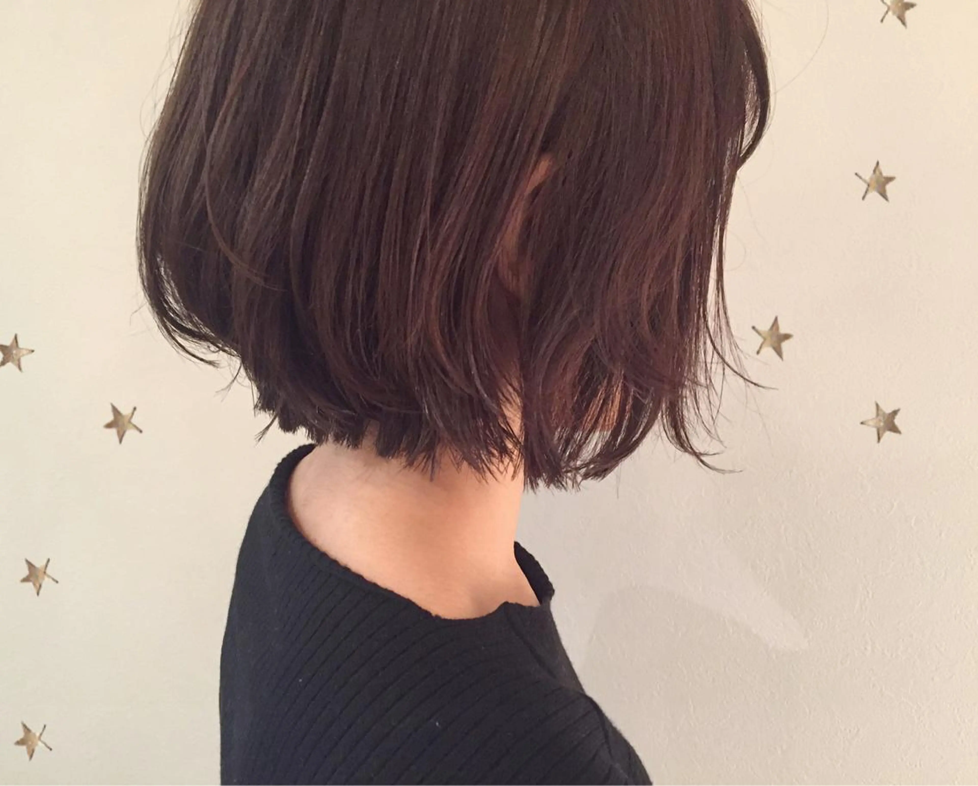 ショート ボブ 市川 千夏のヘアスタイル