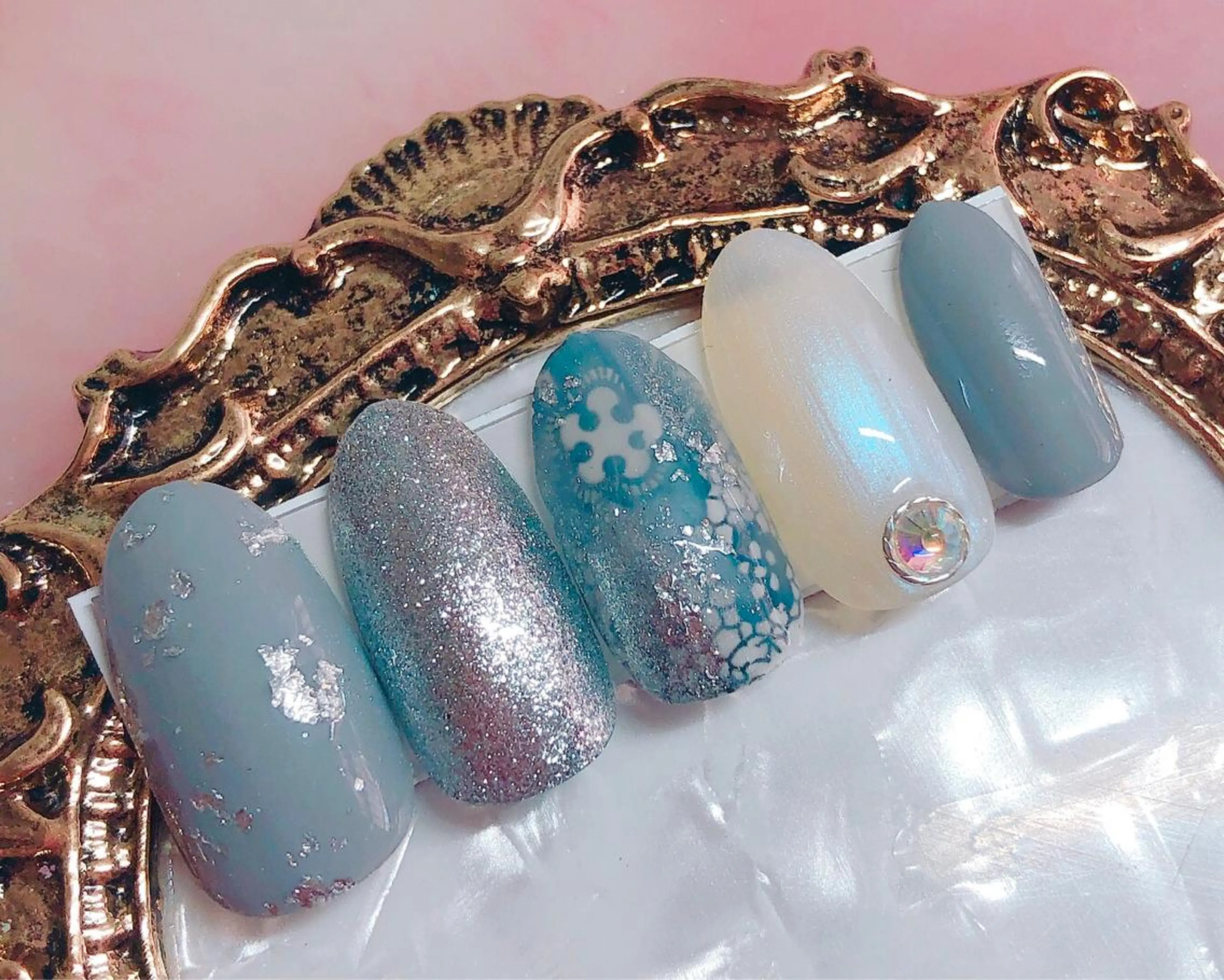 ネイル ハンドネイル CROWN プライベートサロンのネイルデザイン