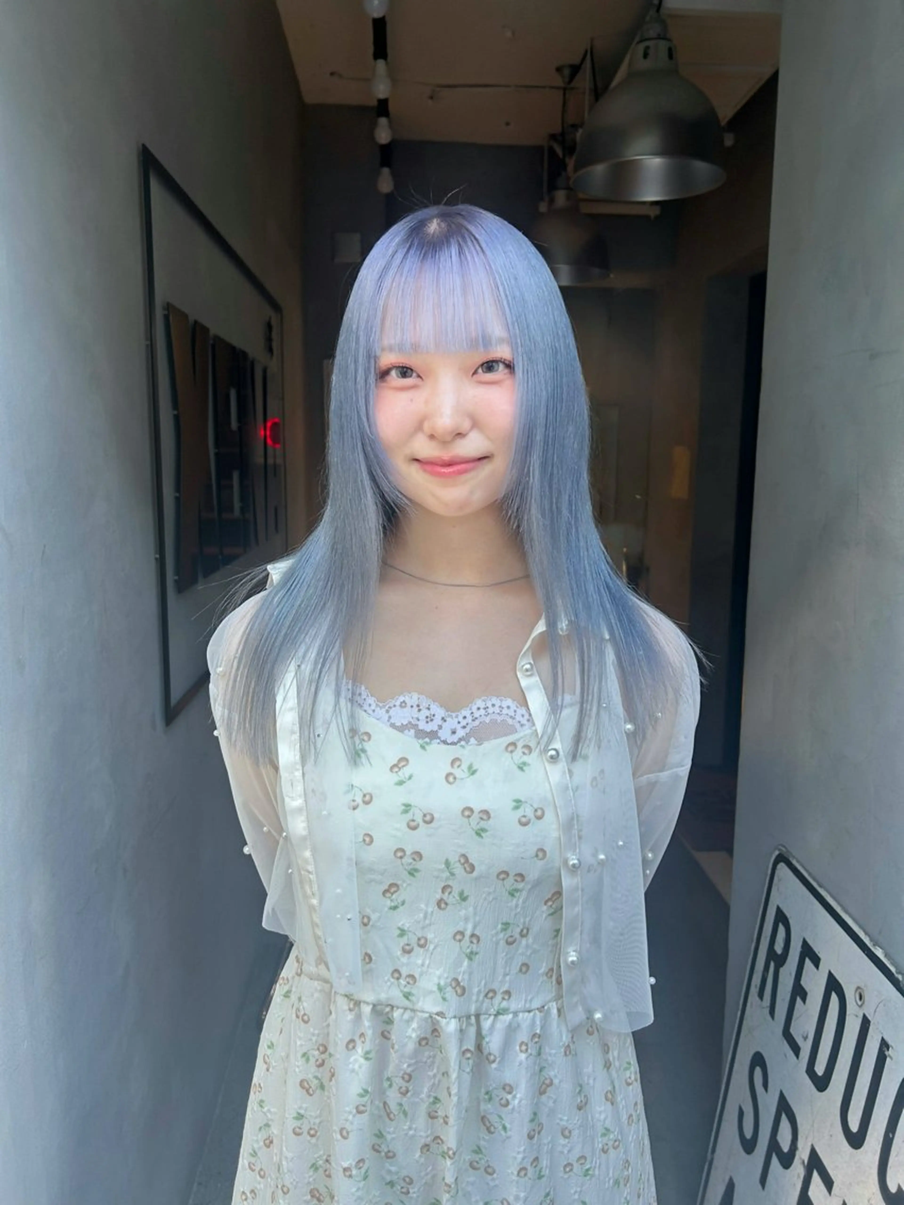 ロング ヘアカラー SHURI❤️‍🔥 中/韓mix ♡のヘアスタイル