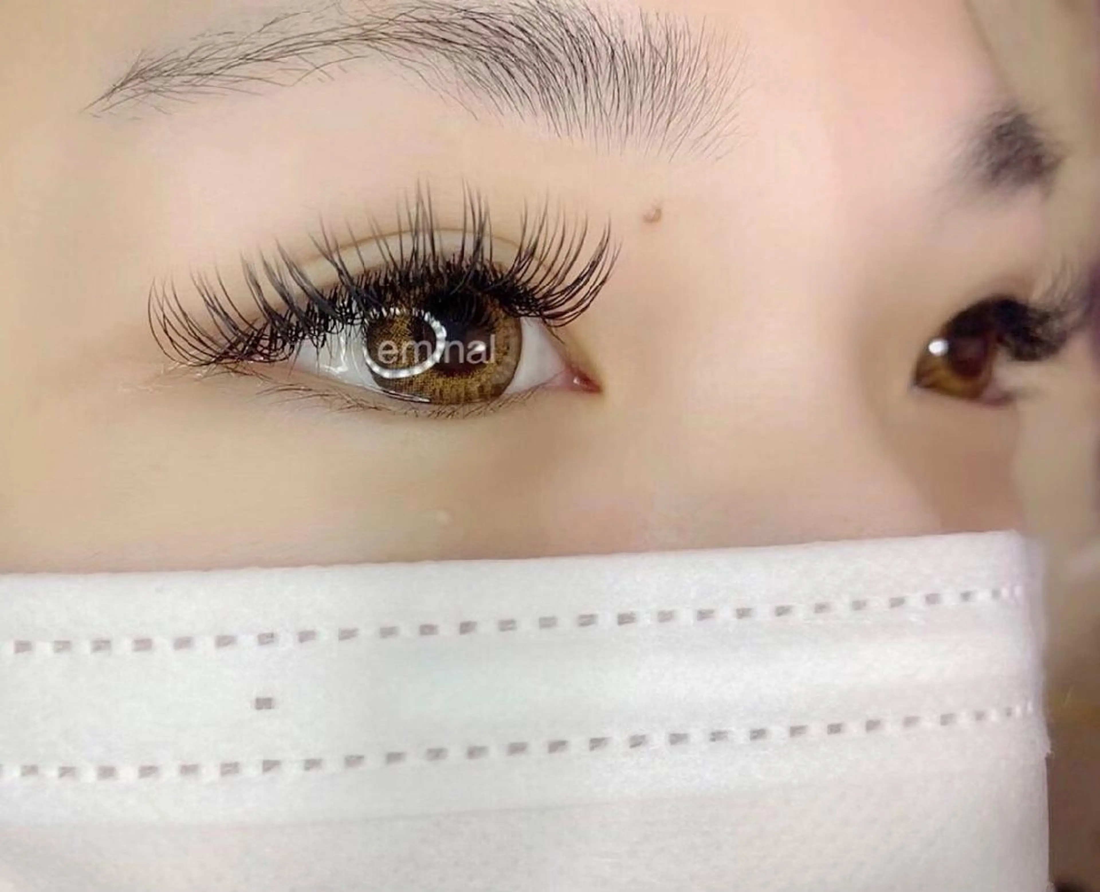 マツエク・マツパ フラットラッシュ eyelash　 eminalのマツエク・マツパデザイン