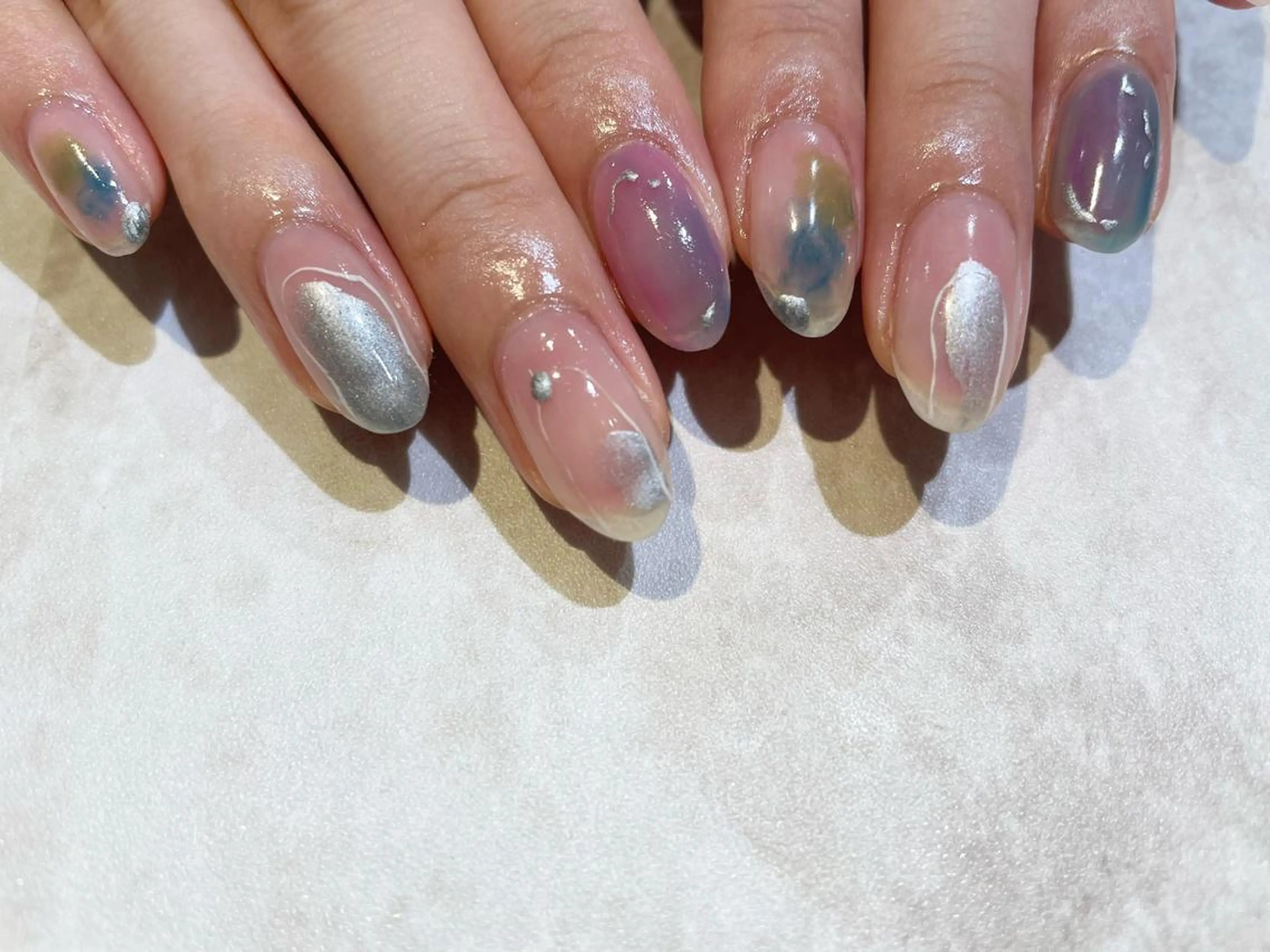 ネイル 舞田 苑香のネイルデザイン