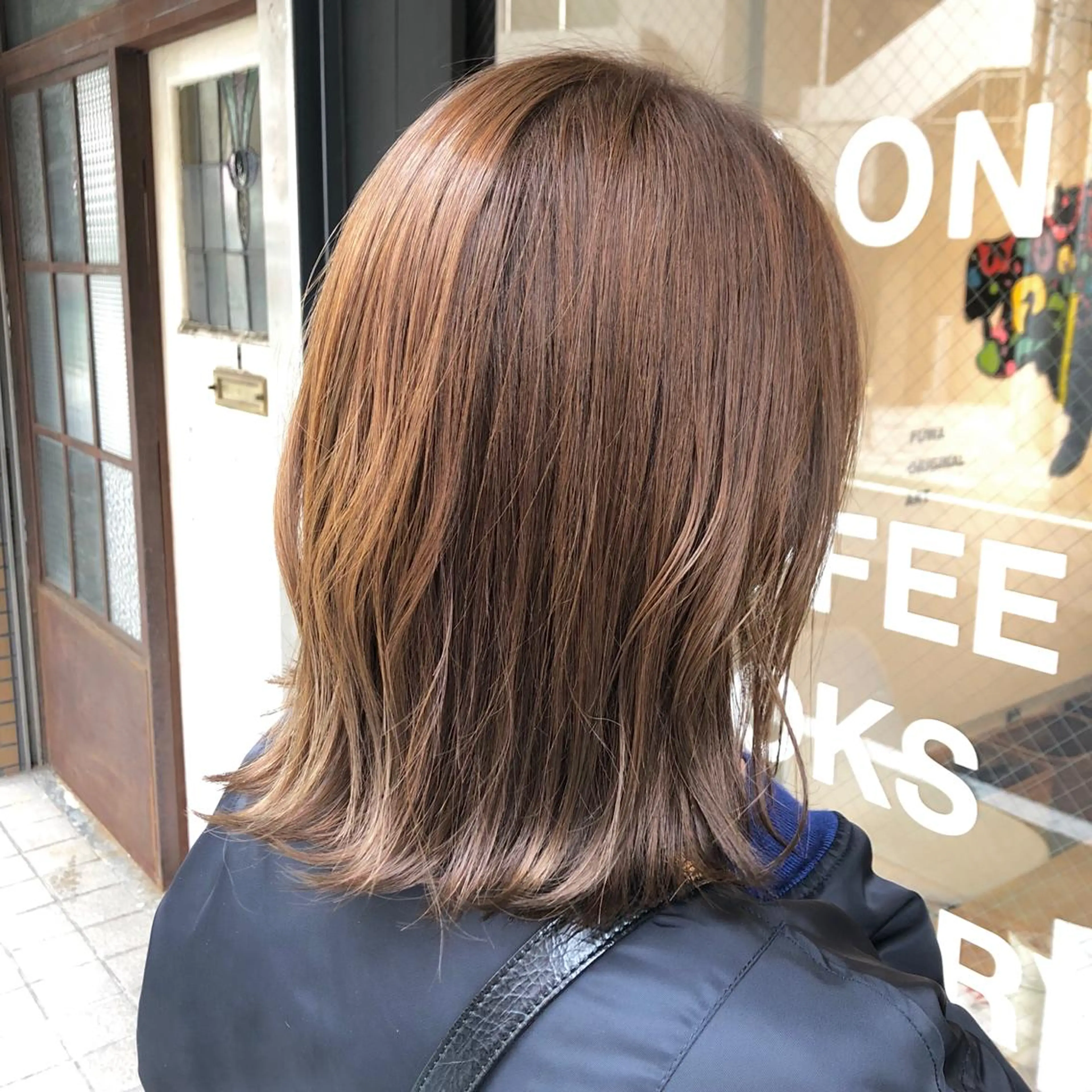 透明感カラー＋資生堂サブリミックTRの写真