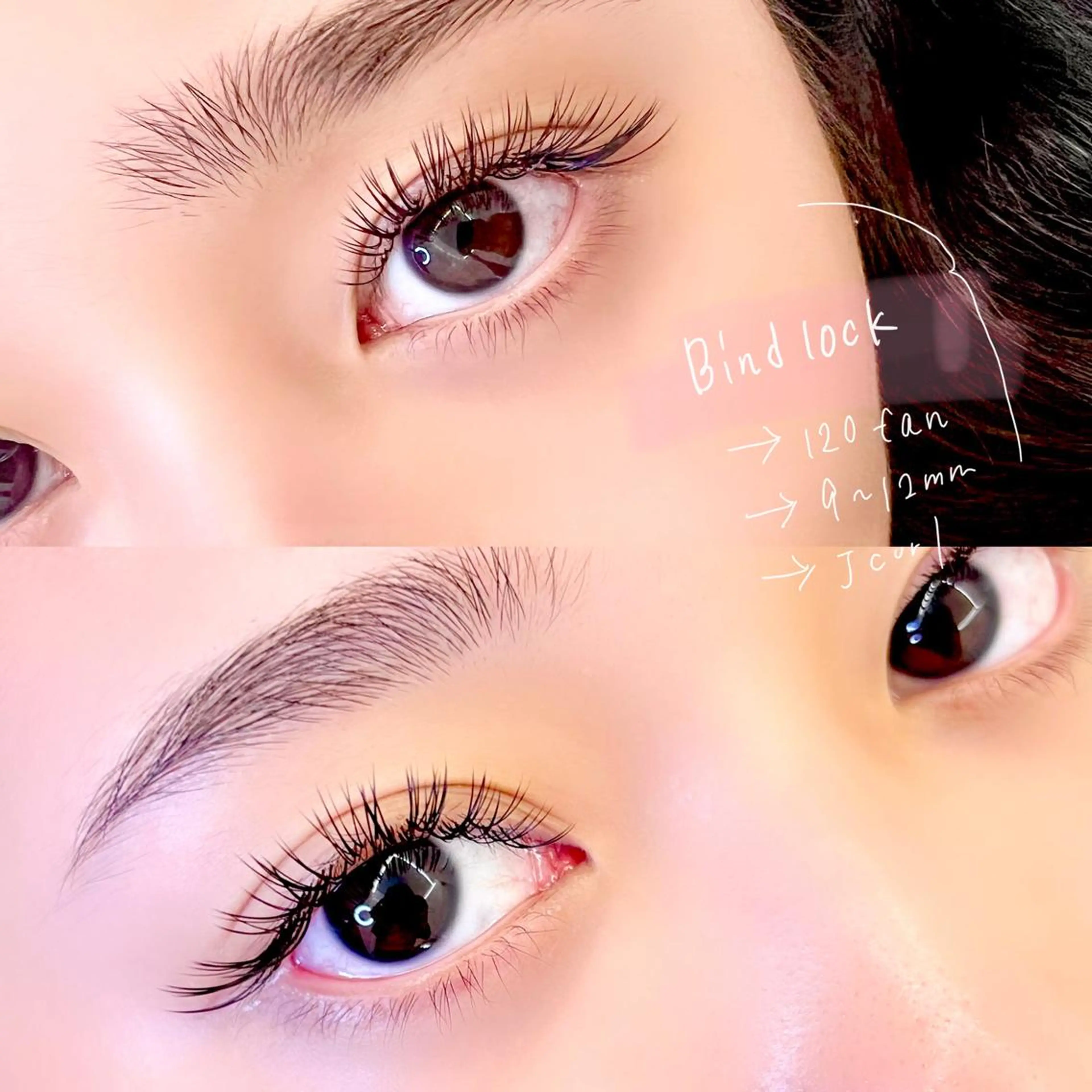 マツエク・マツパ バインドロック マツエク Largo🌿 明治神宮前／表参道のマツエク・マツパデザイン