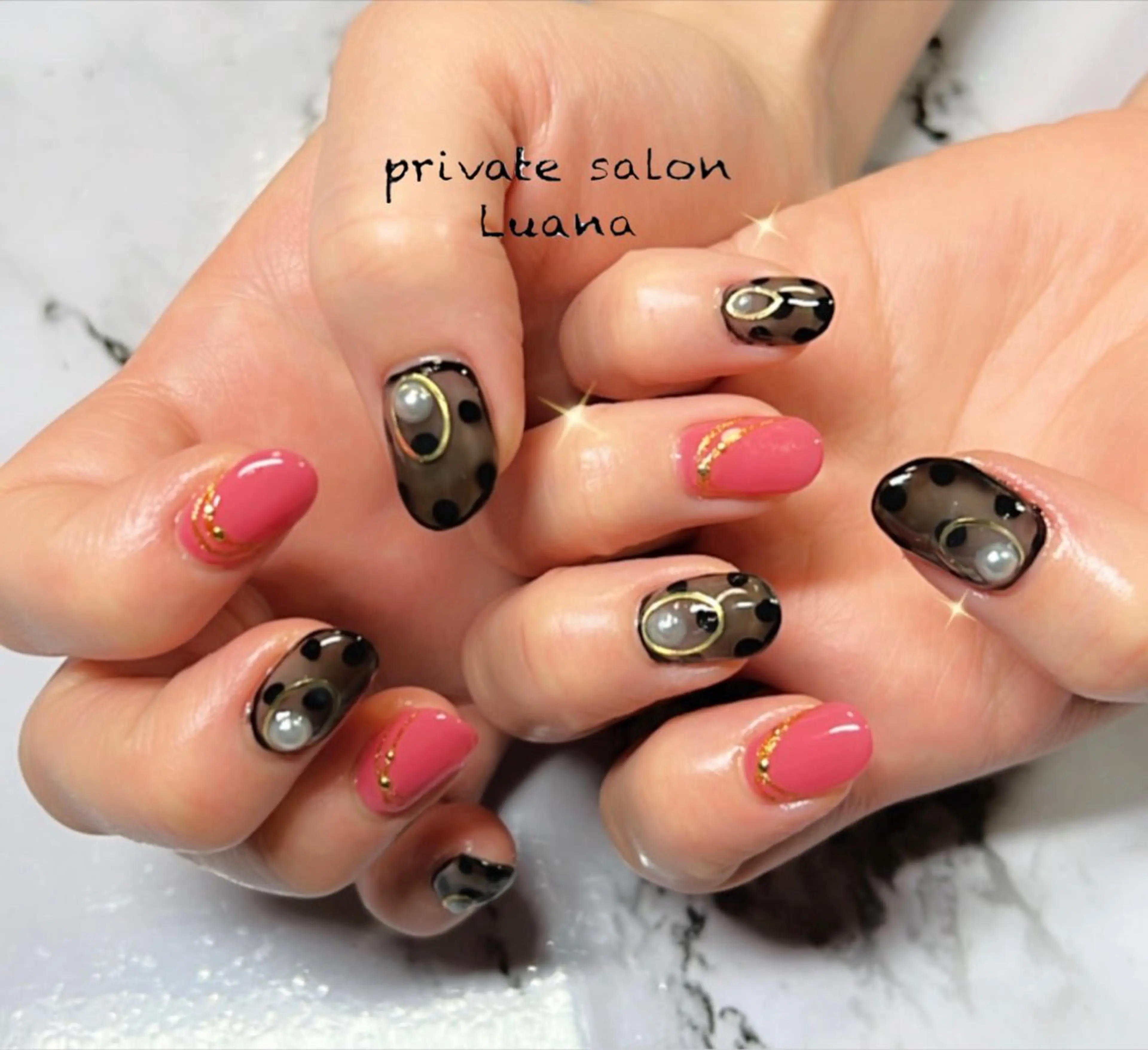 ネイル ハンドネイル 自宅ネイルサロン ルアナのネイルデザイン