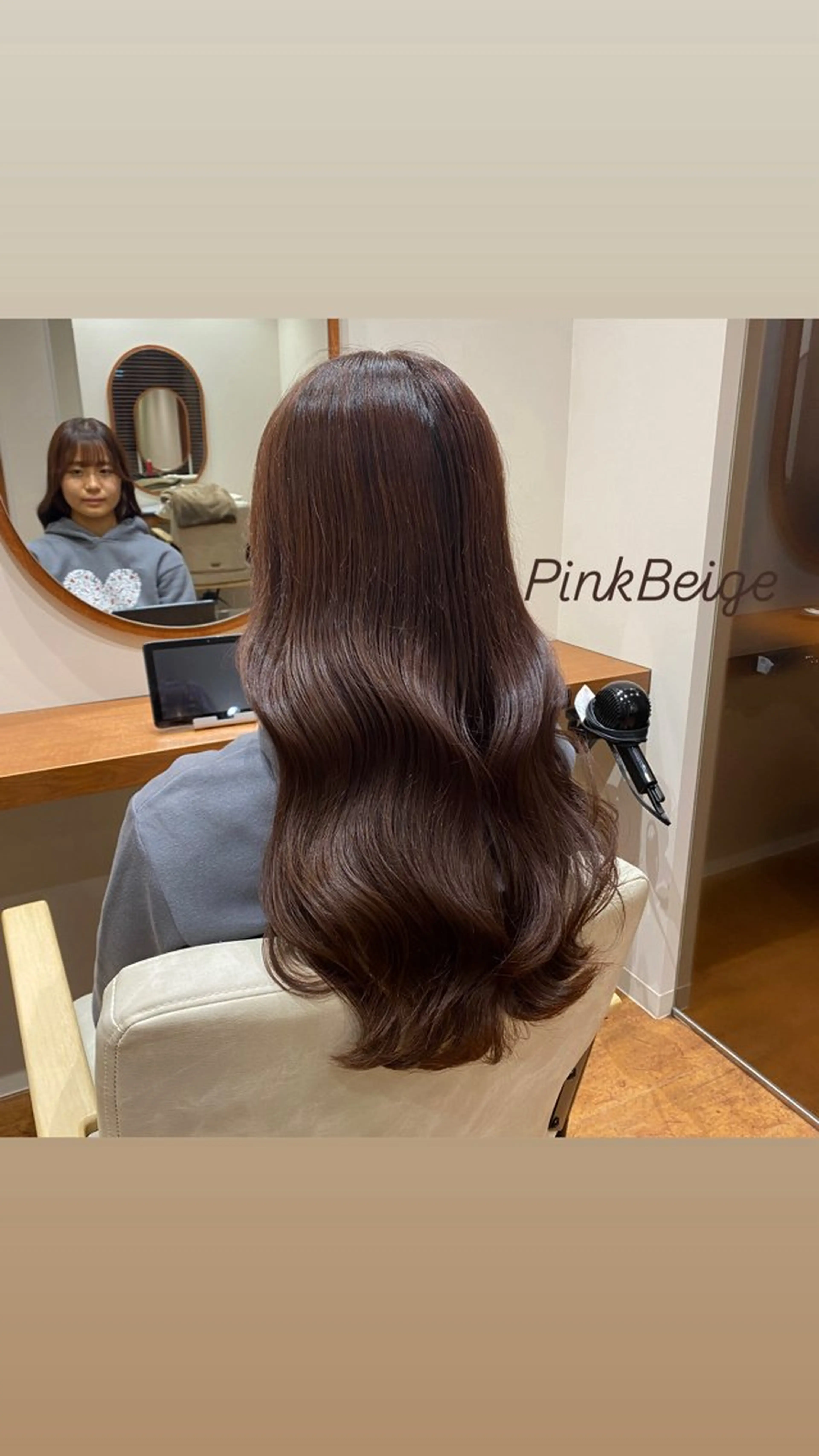 ロング カラー 韓国ヘア🇰🇷竹本 優希のヘアスタイル