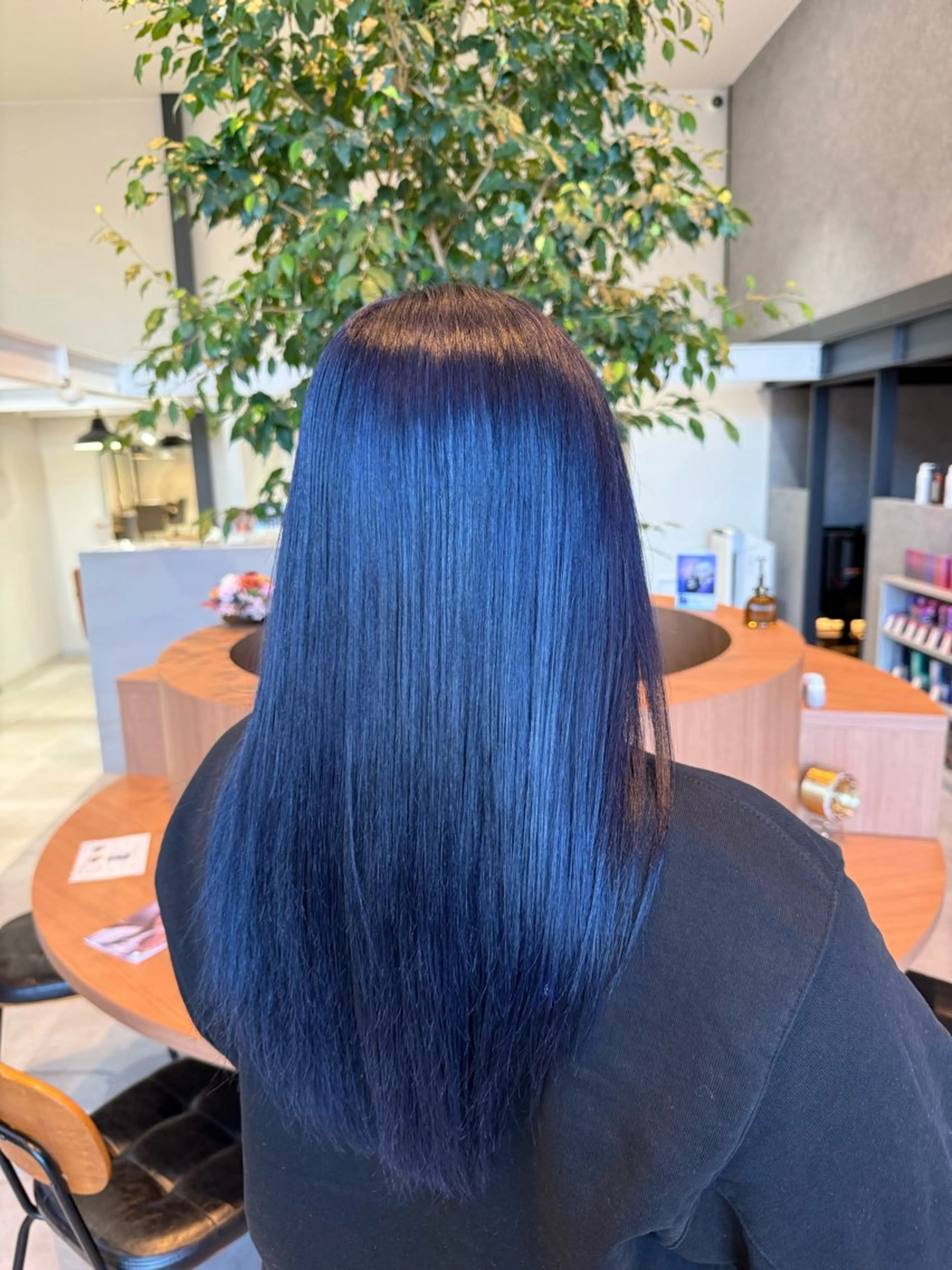 ロング カラー ブルーカラー ラベンダーカラー ヘアカラー ayaka |トレンドヘアのヘアスタイル