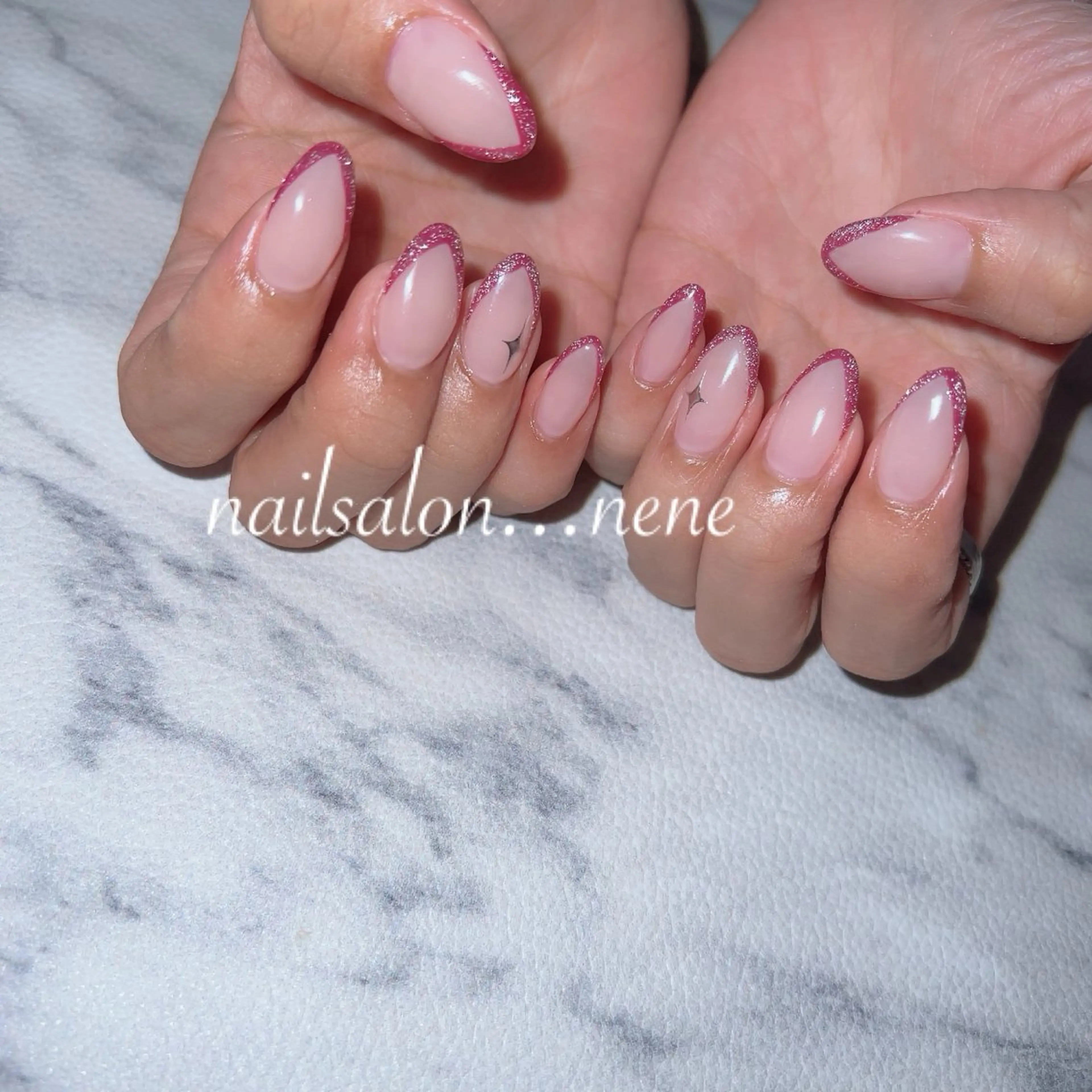 ネイル フラッシュネイル nailsalon ...neneのネイルデザイン