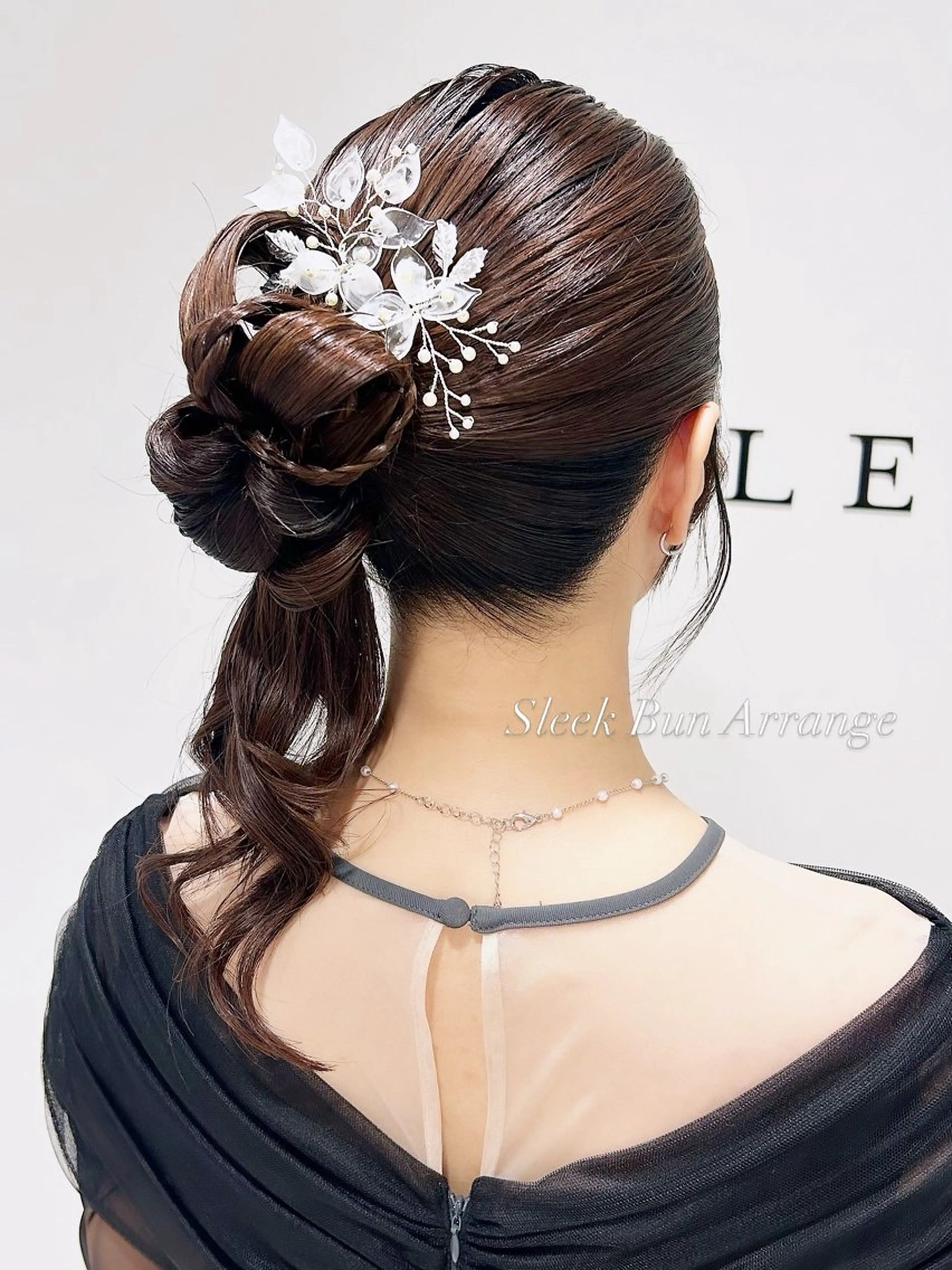 ヘアアレンジ 結婚式・ブライダル ヘアセット ヘアセット/ミニボブ /レイヤー 山田寛菜のヘアスタイル