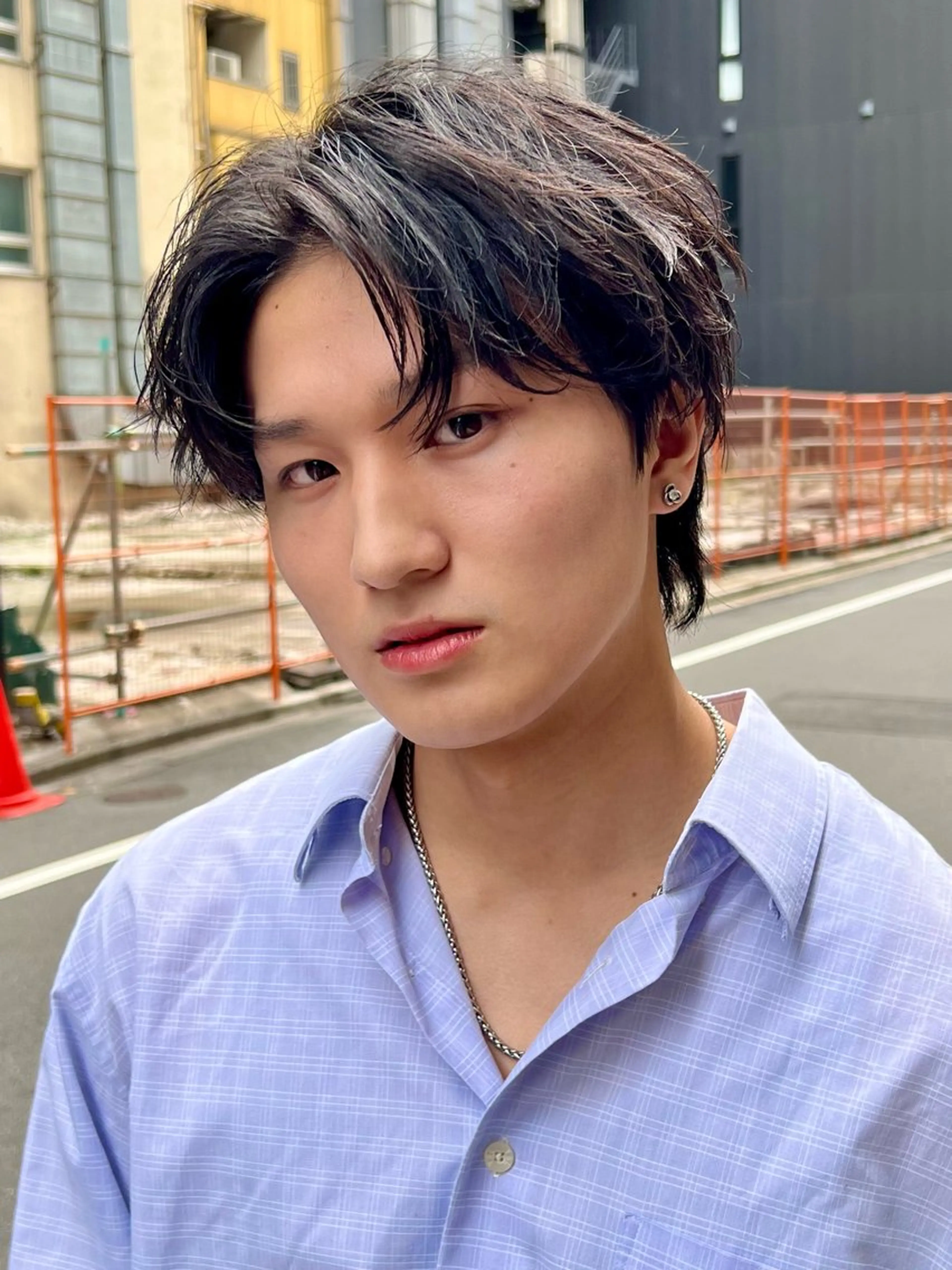 ショート パーマ メンズ カット 新井　翼/銀座 メンズお任せくださいのヘアスタイル