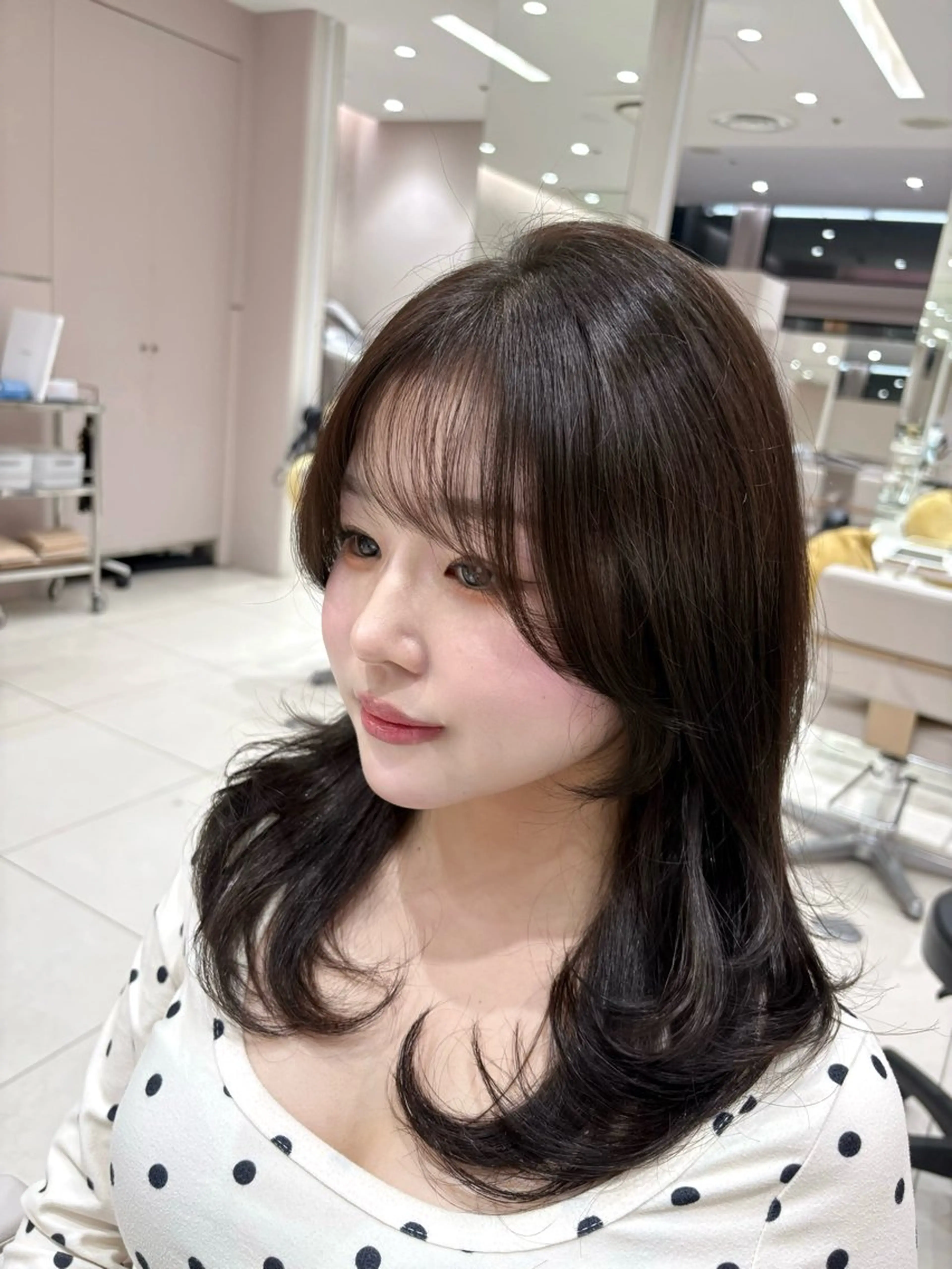 【U30限定】 💡小顔見せ顔周りカット💡 結んでも割れない流れる顔まわりお任せください🫶✨の写真