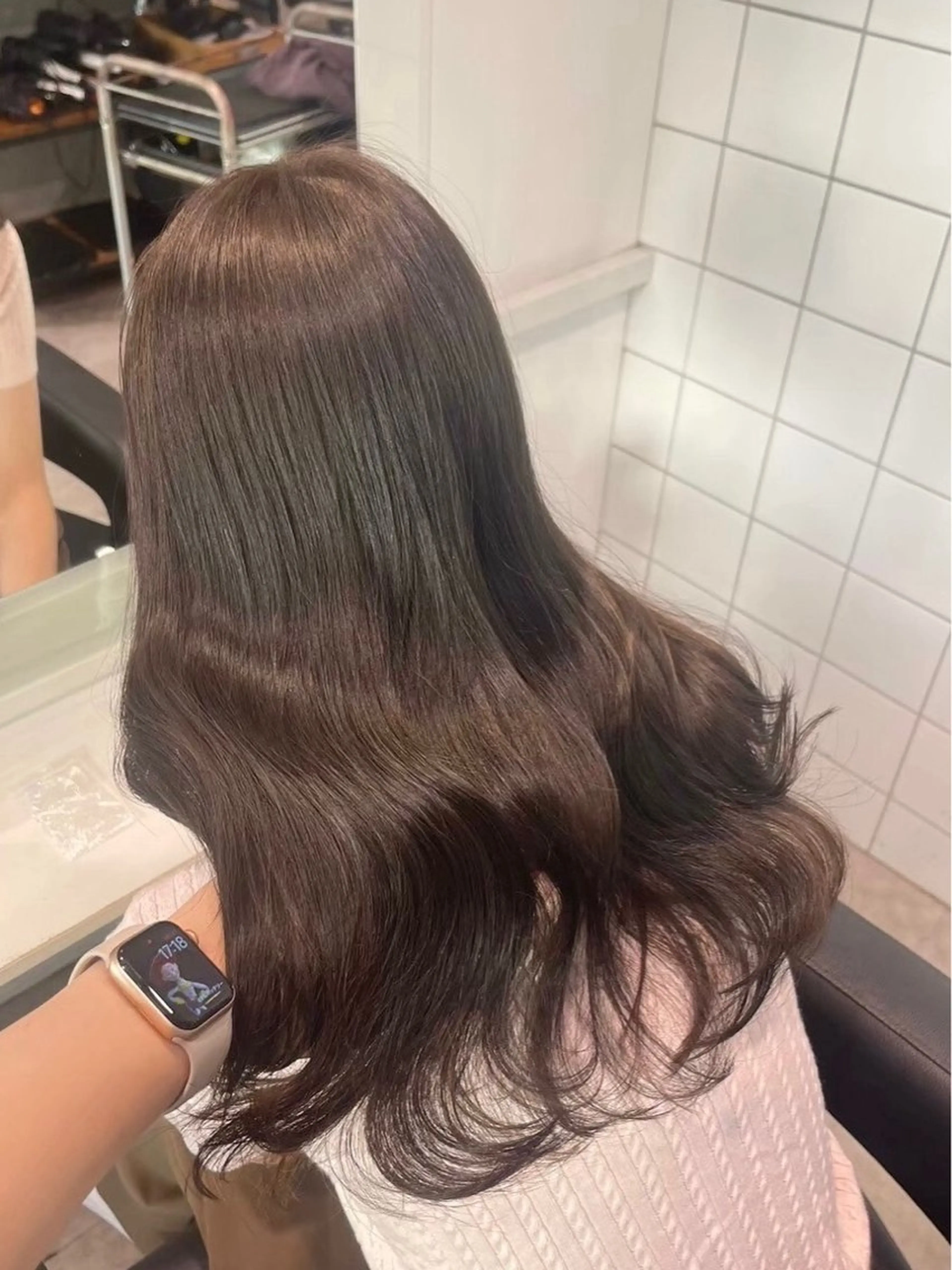 ロング カラー メンズ 髪質改善 トリートメント honoka ワンカラー/髪質改善のヘアスタイル