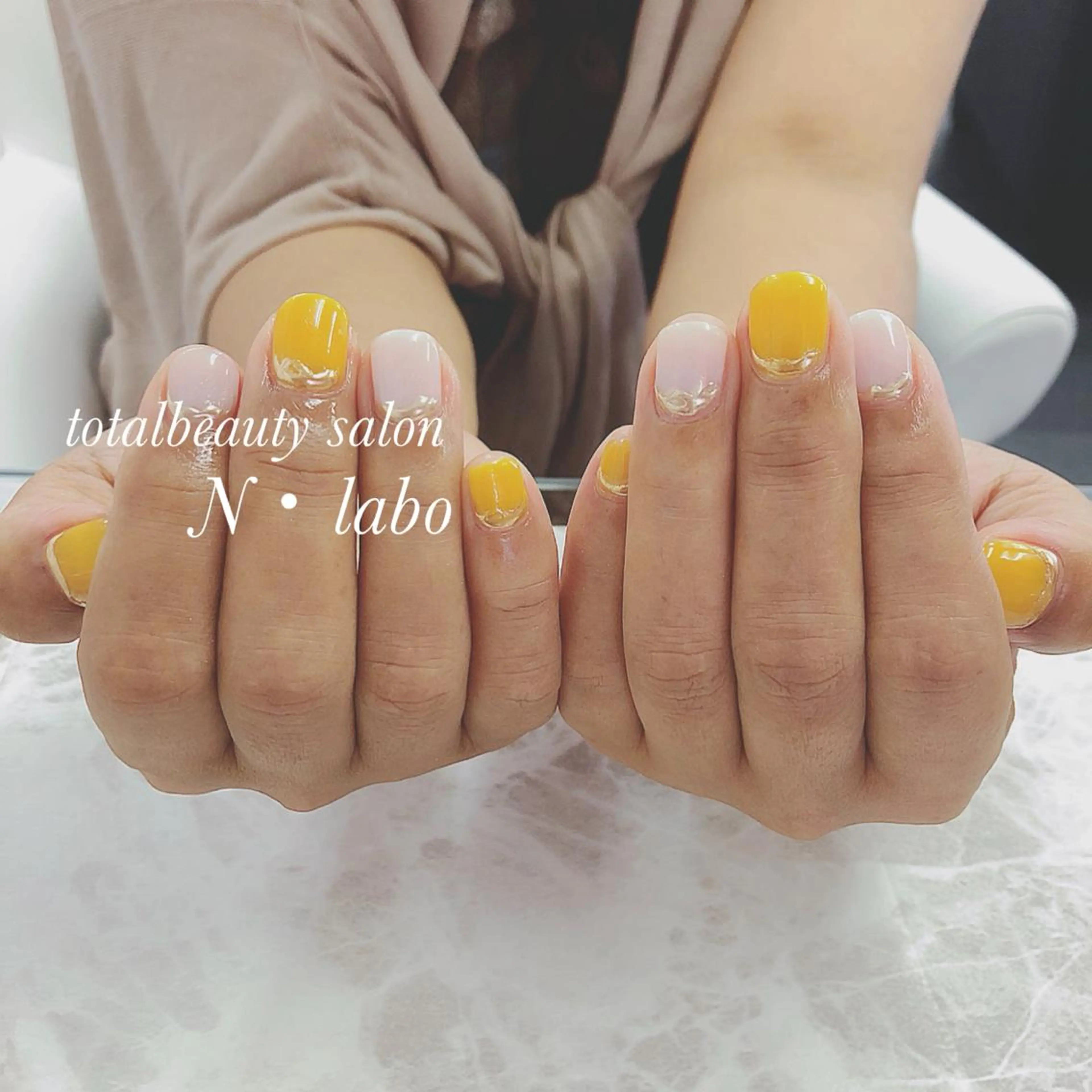 ネイル ジェルネイル ピンク Gracias. rieのネイルデザイン