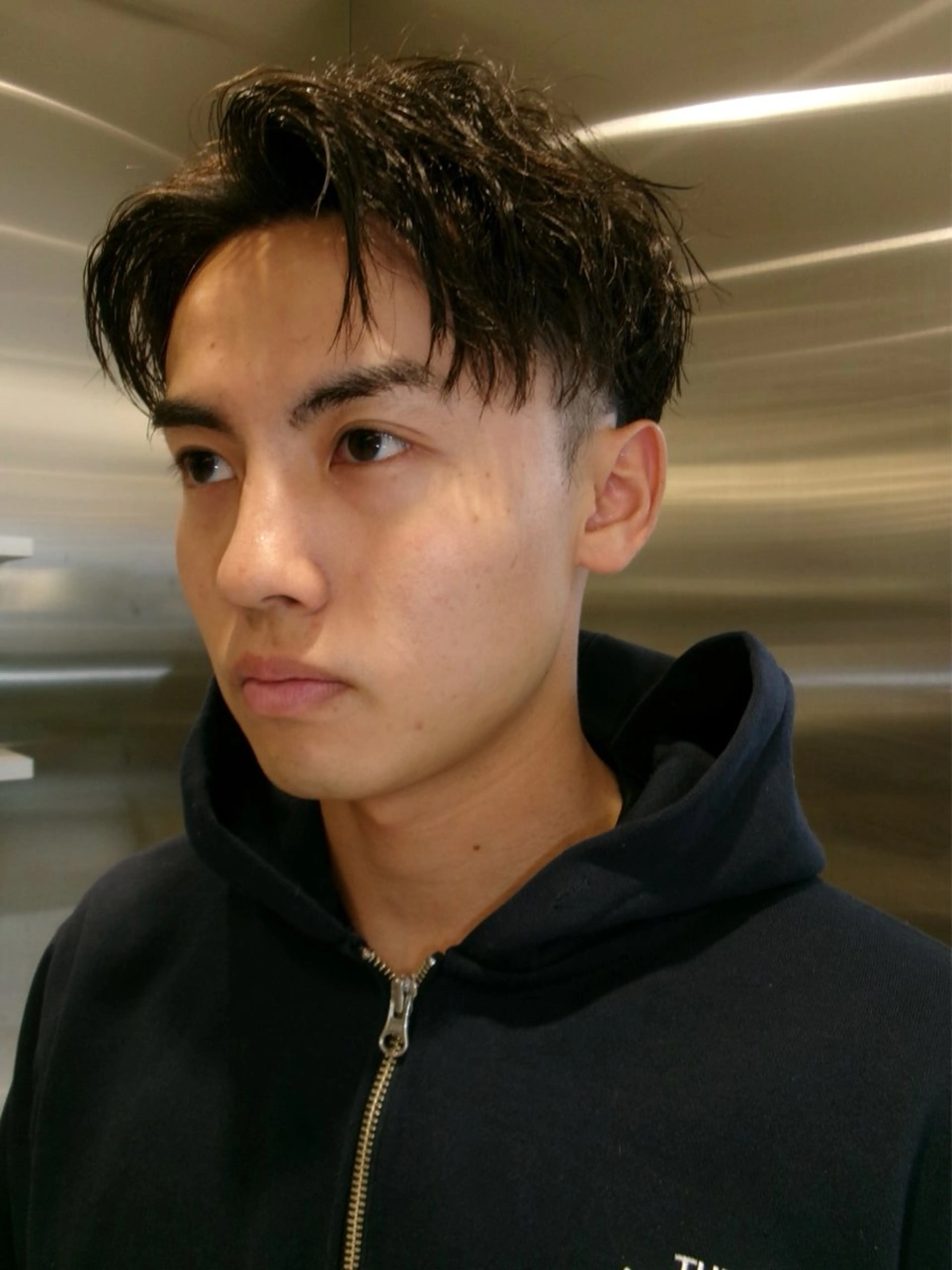 ショート ARISA︎ メンズ特化/パーマのヘアスタイル