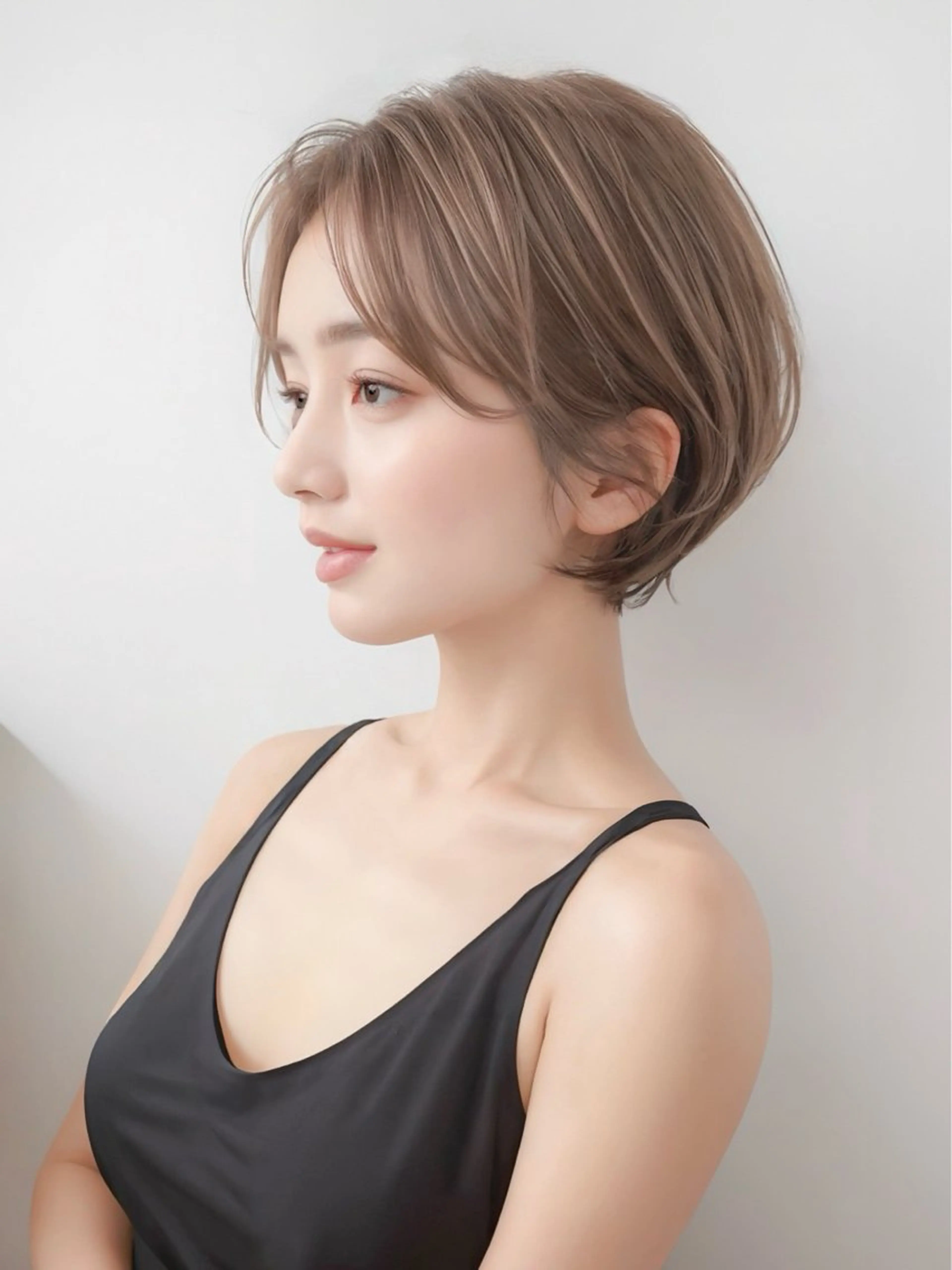 ショート カラー ショートヘア ヘアカラー トリートメント ✨落ち着いた接客 💡高橋優也💡のヘアスタイル