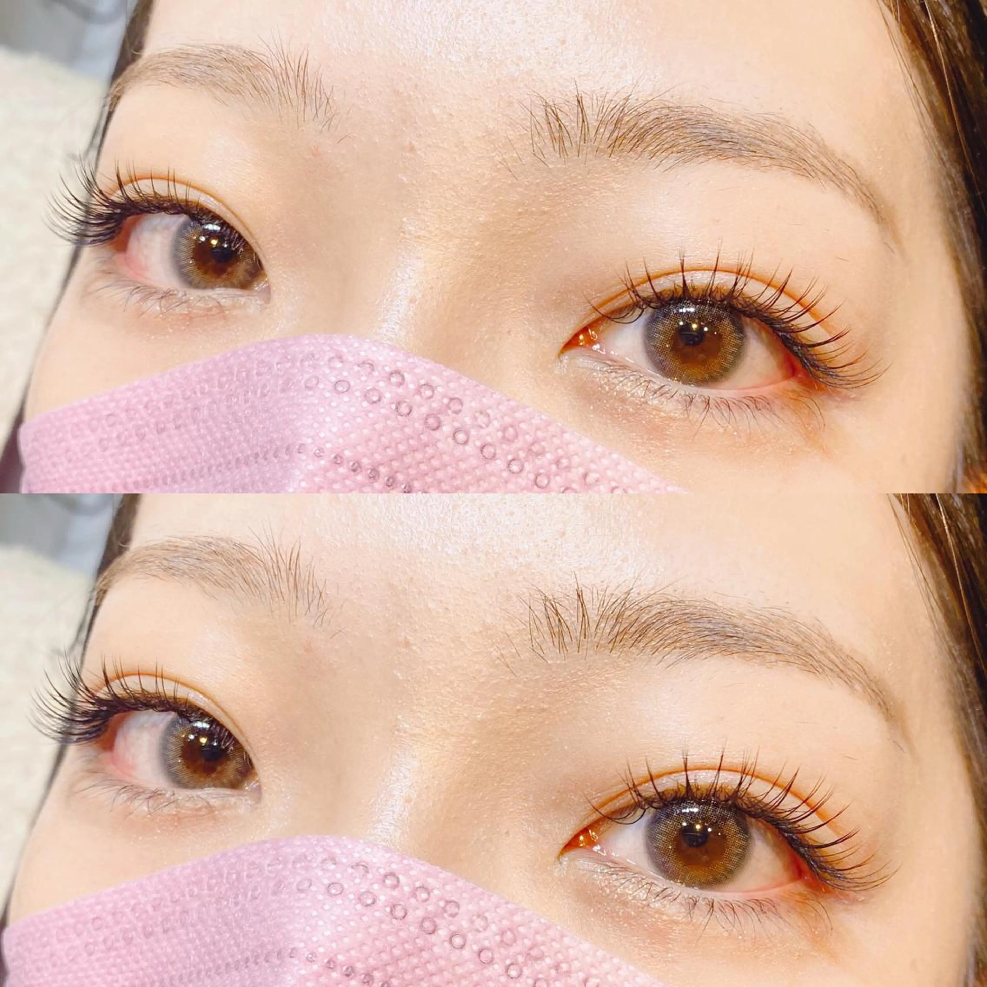 マツエク・マツパ セーブル K a N aのマツエク・マツパデザイン