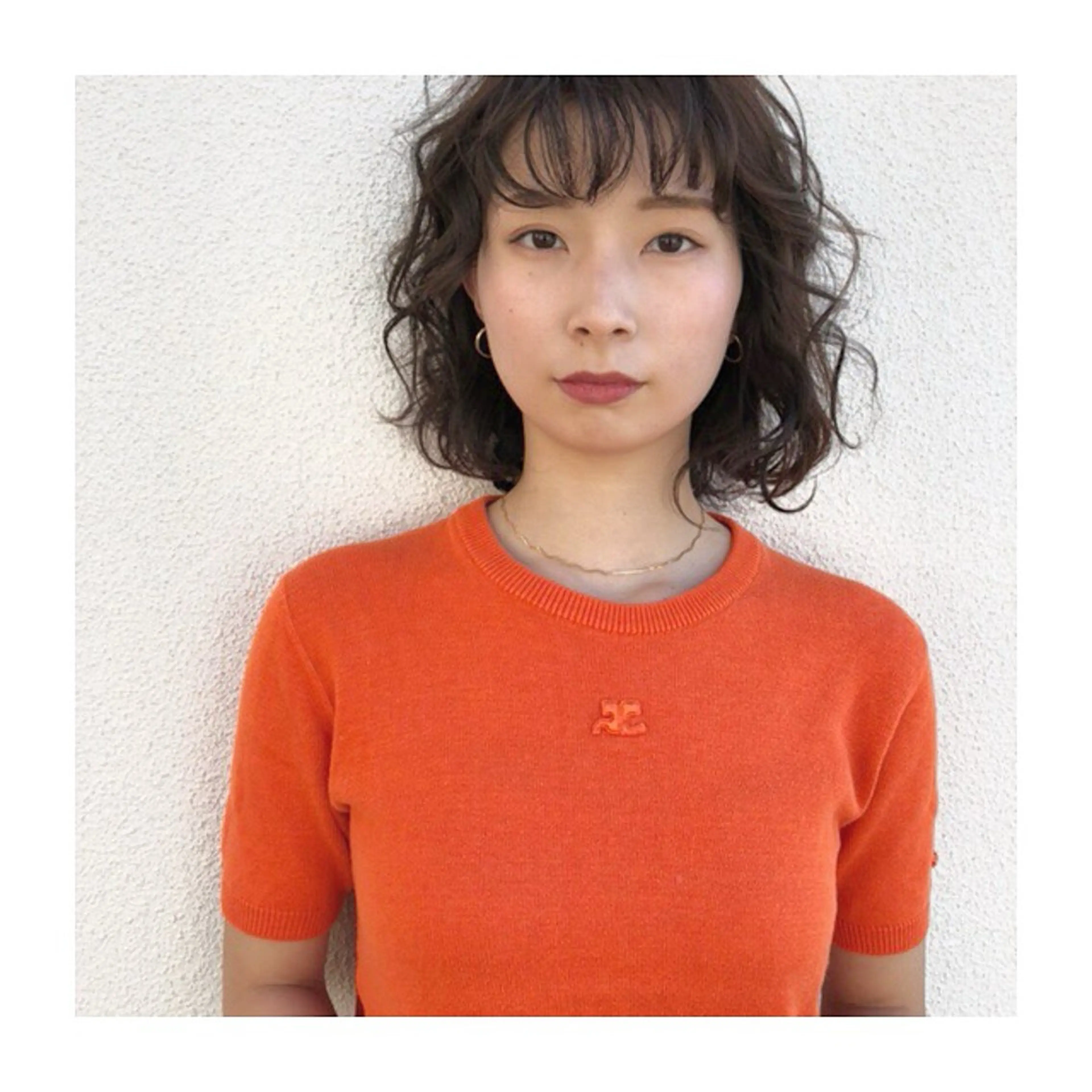 🫧カットと前髪パーマ💇🏻‍♀️🌀ゆるふわ前髪🫧の写真