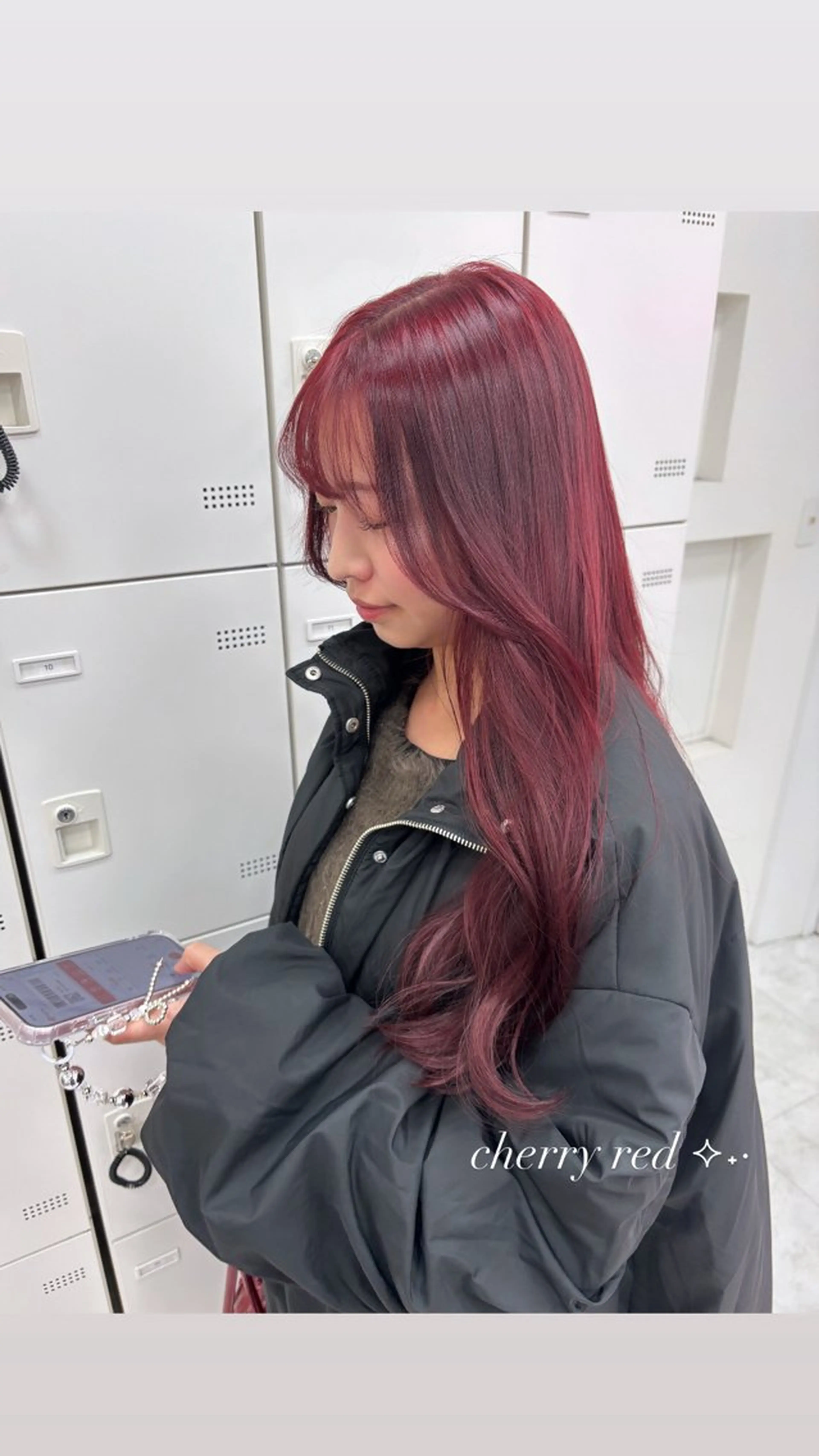 カラー かわいい艶髪🤍 れいな🤍のヘアスタイル