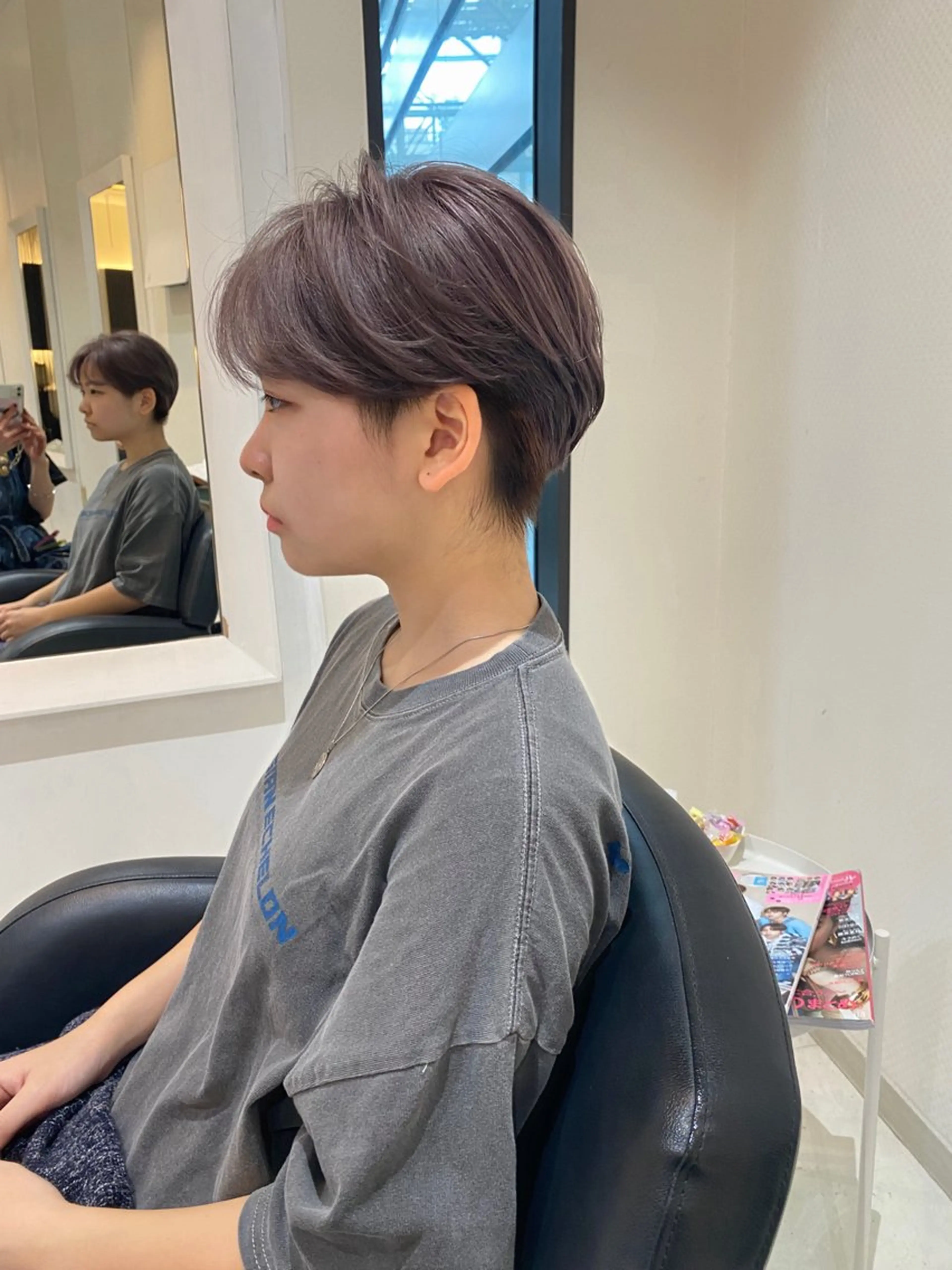 ショート カラー カット ヘアカラー トリートメント mai / linoah˚✧のヘアスタイル