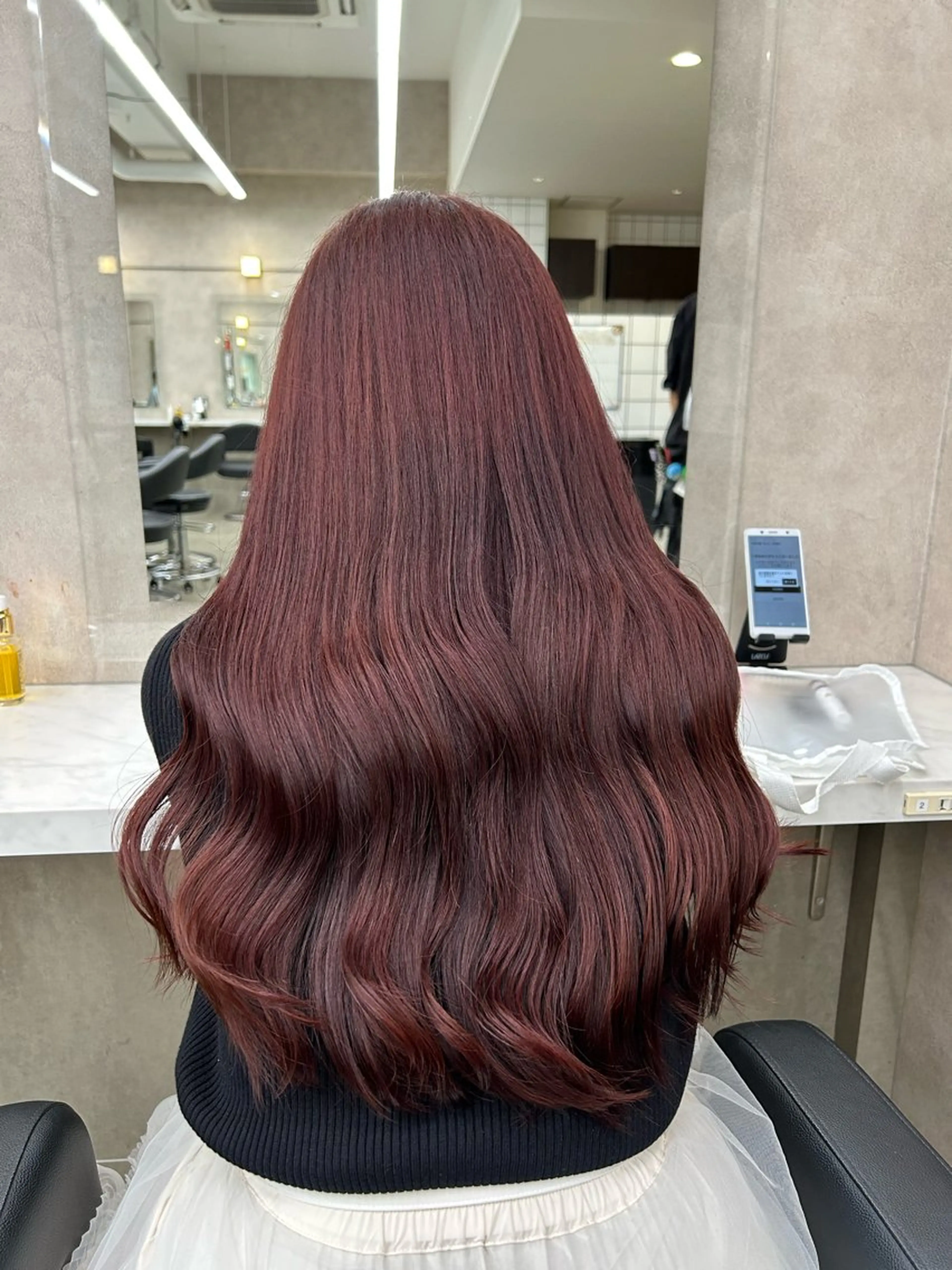 カラー 透明感ベージュ🤎 ナチュラルレイヤーのヘアスタイル