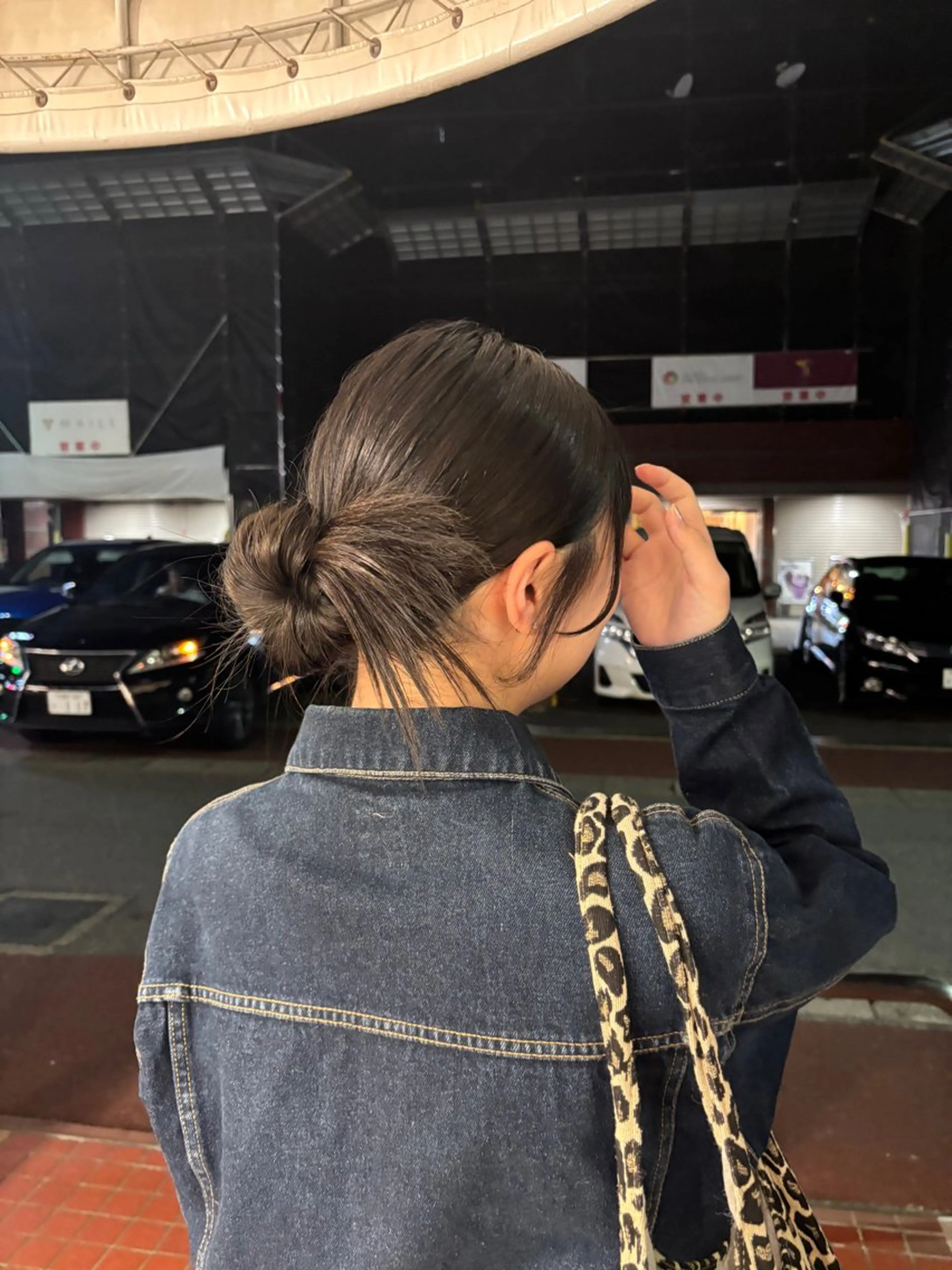 セミロング ヘアアレンジ ブリーチ無しダブル カラー / LINAのヘアスタイル