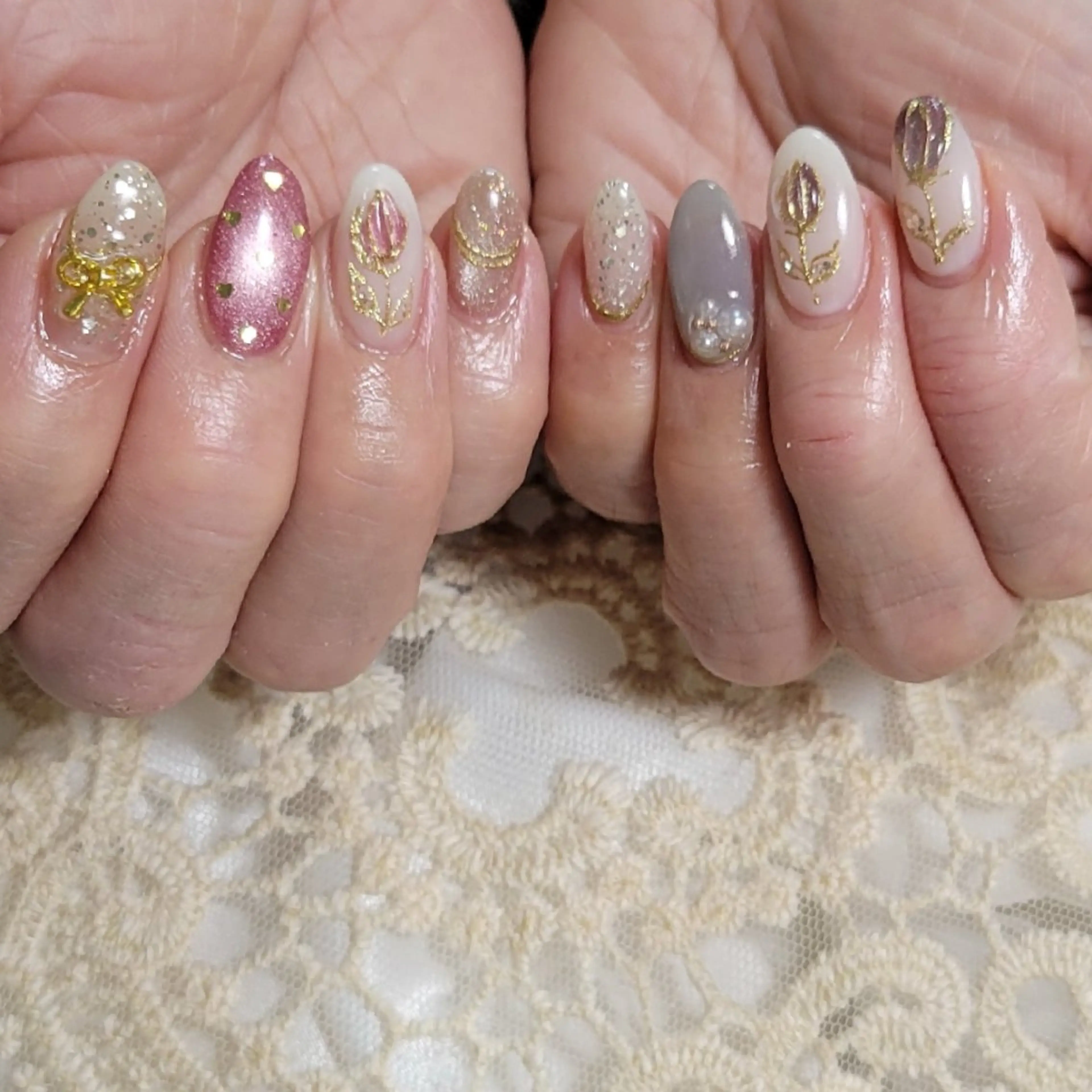 ネイル ハンドネイル ネイルサロンほっこり kanaのネイルデザイン