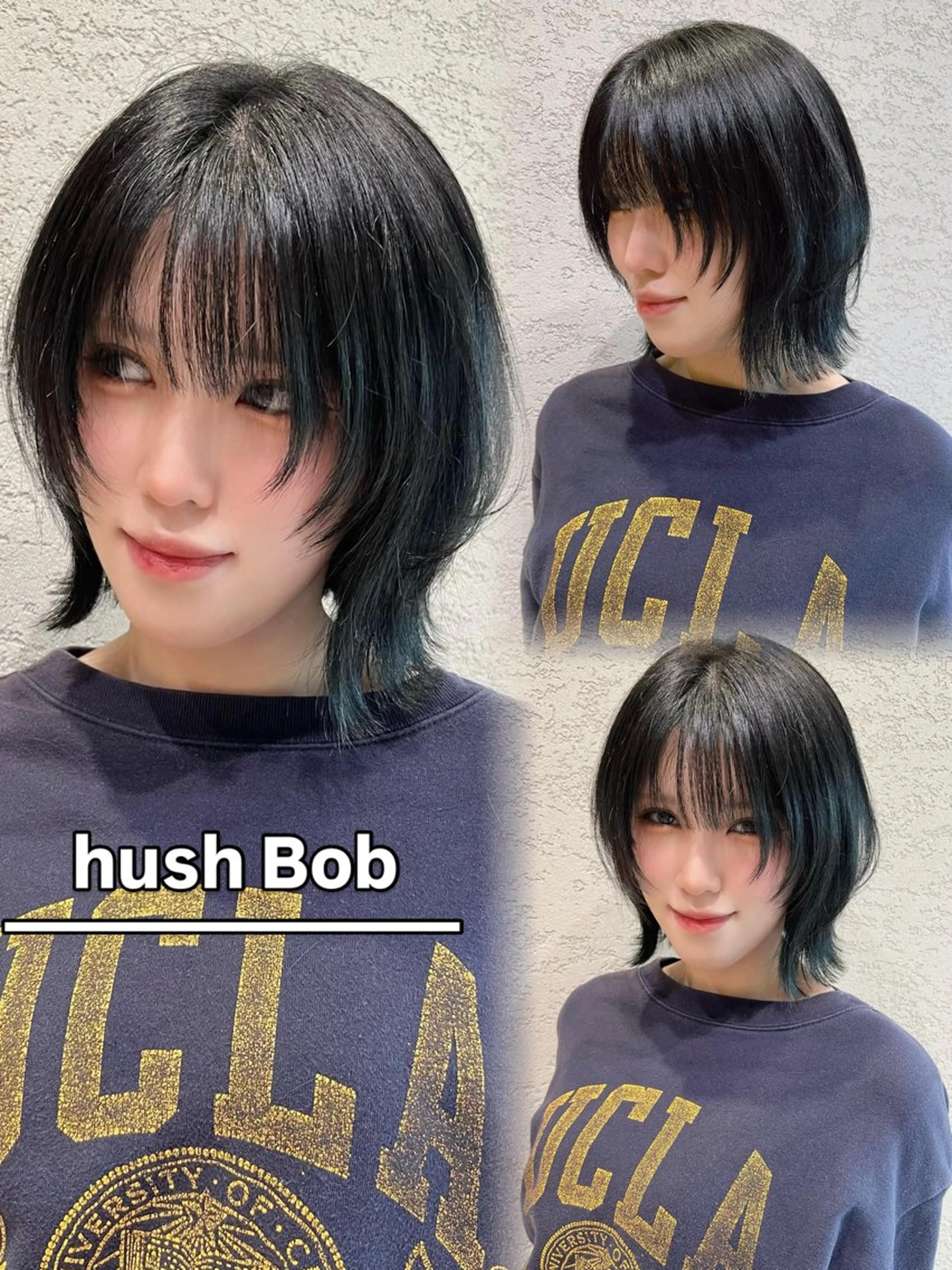 ミディアム カラー カット ヘアカラー トリートメント 韓国レイヤー/縮毛 透明感カラー興津史弥のヘアスタイル