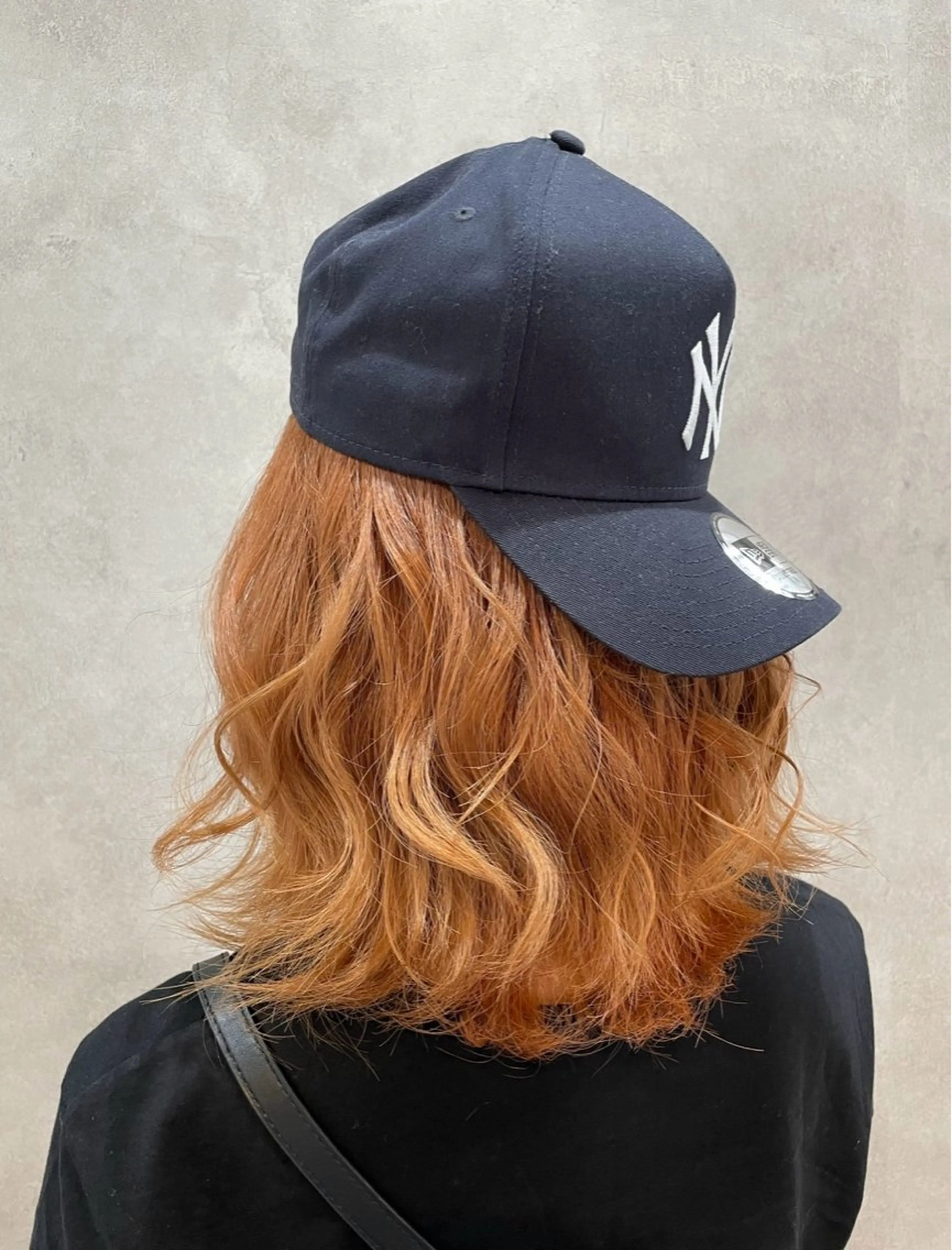 ショート カラー ヘアアレンジ 🍑🧋ハイトーン 暖色カラーlucaのヘアスタイル