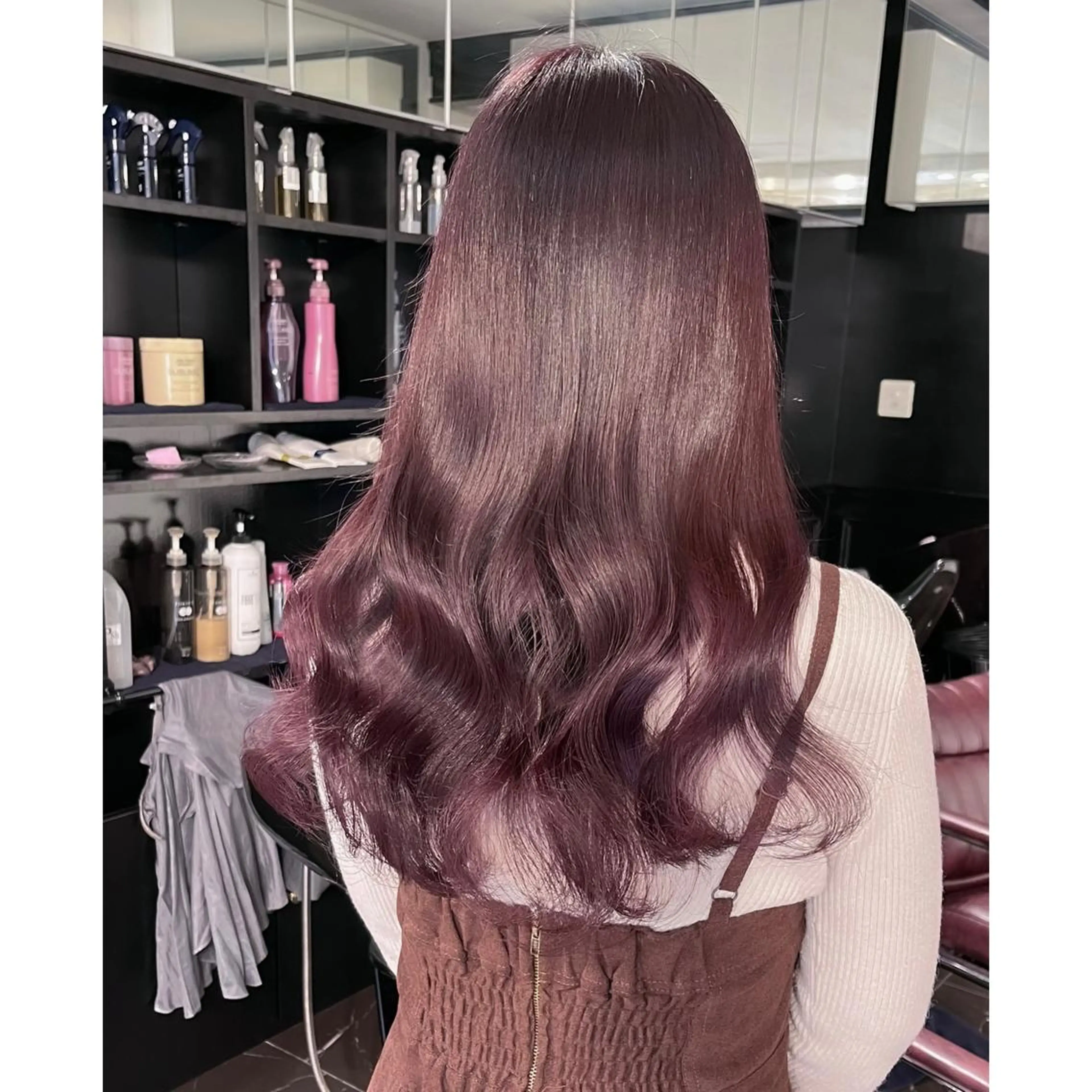 ロング カラー ブリーチ ヘアカラー miyu /トレンド カラー×艶髪のヘアスタイル