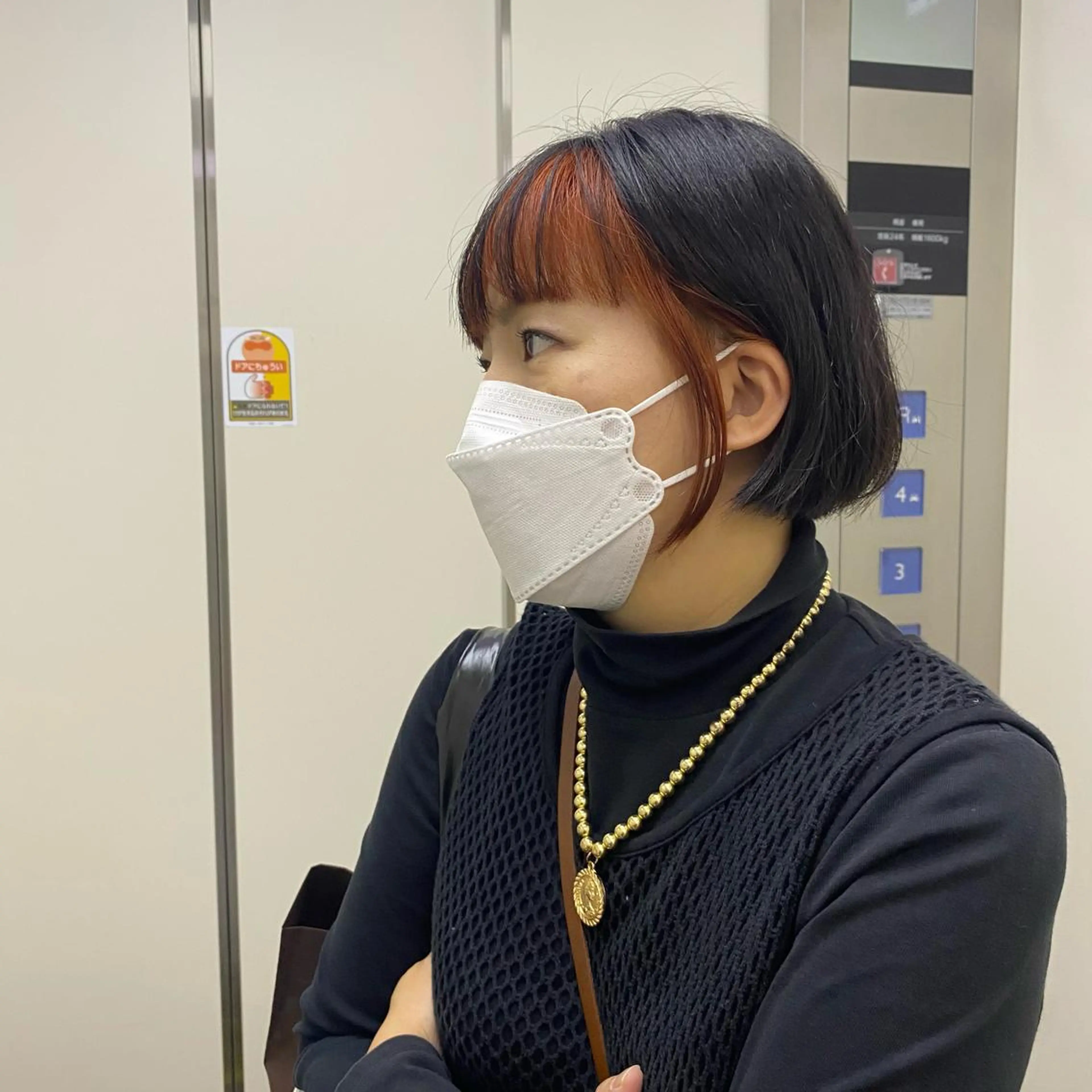 ショート ボブ 奥田 葵のヘアスタイル