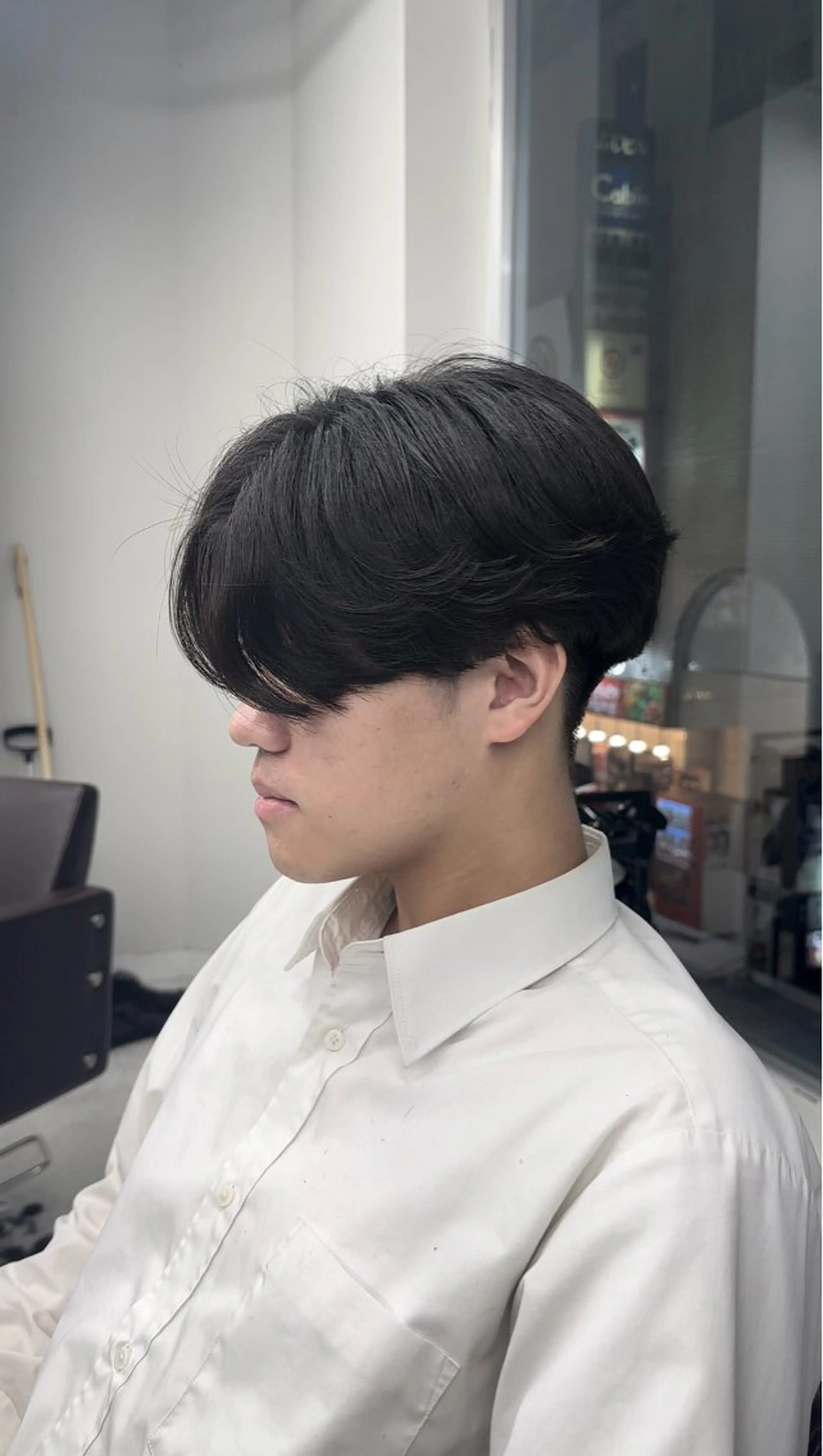 パーマ メンズ カット パーマ ニュアンス/フェザー /ウルフ/伶馬のヘアスタイル