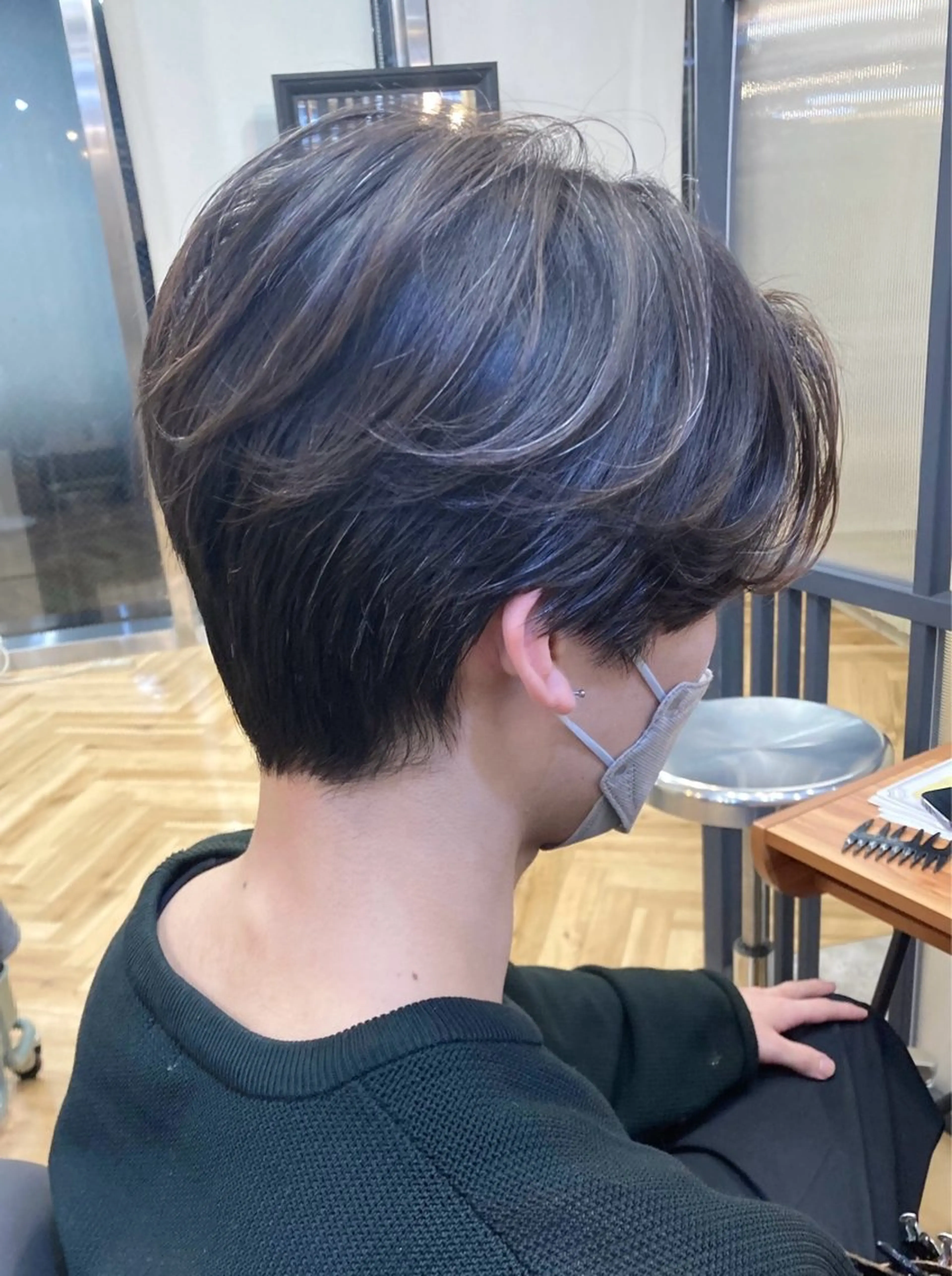 ショート カット レイヤー/メンズ 竹田凪儀のヘアスタイル