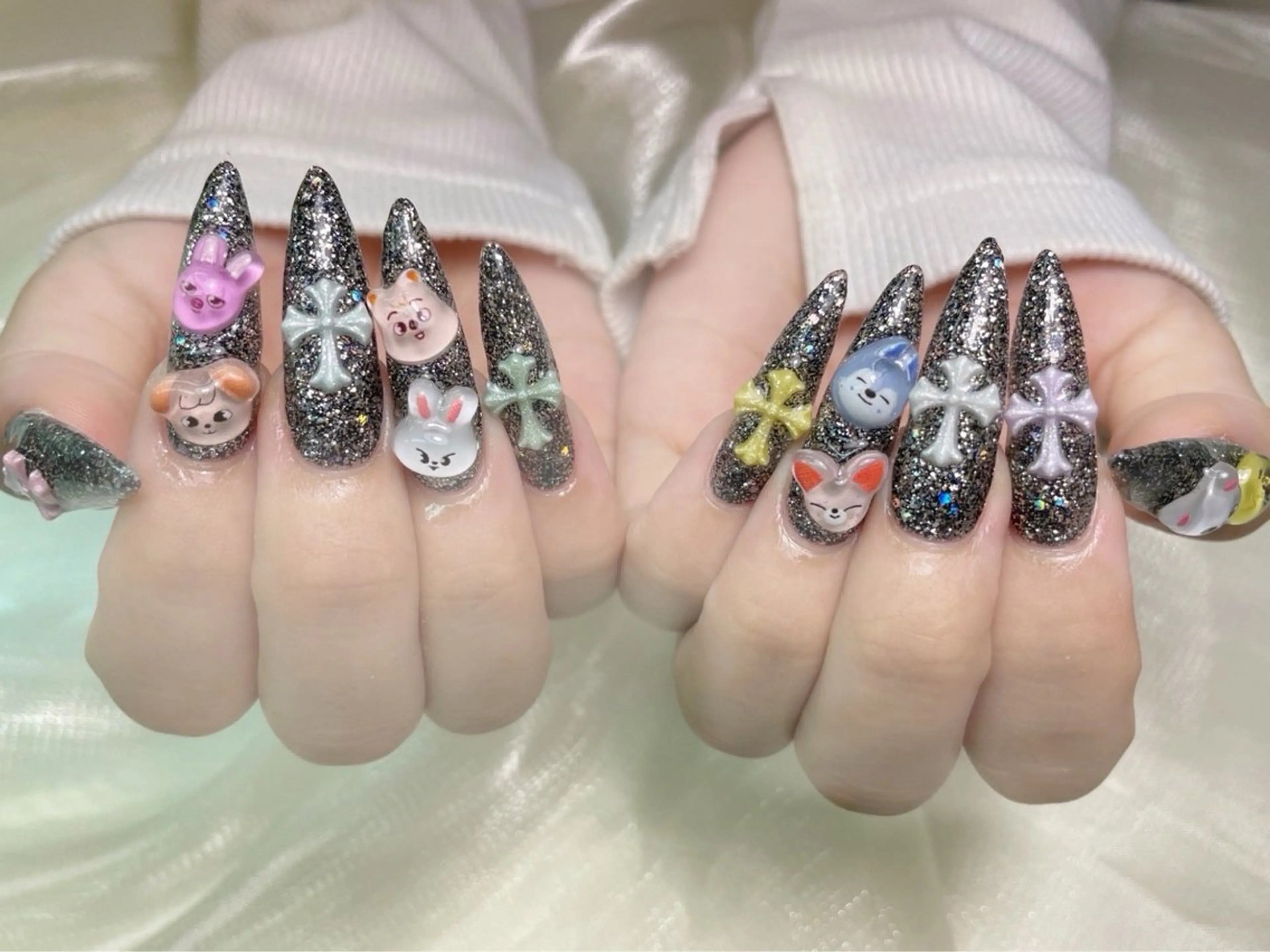 ネイル lucky nail 歌舞伎町のネイルデザイン