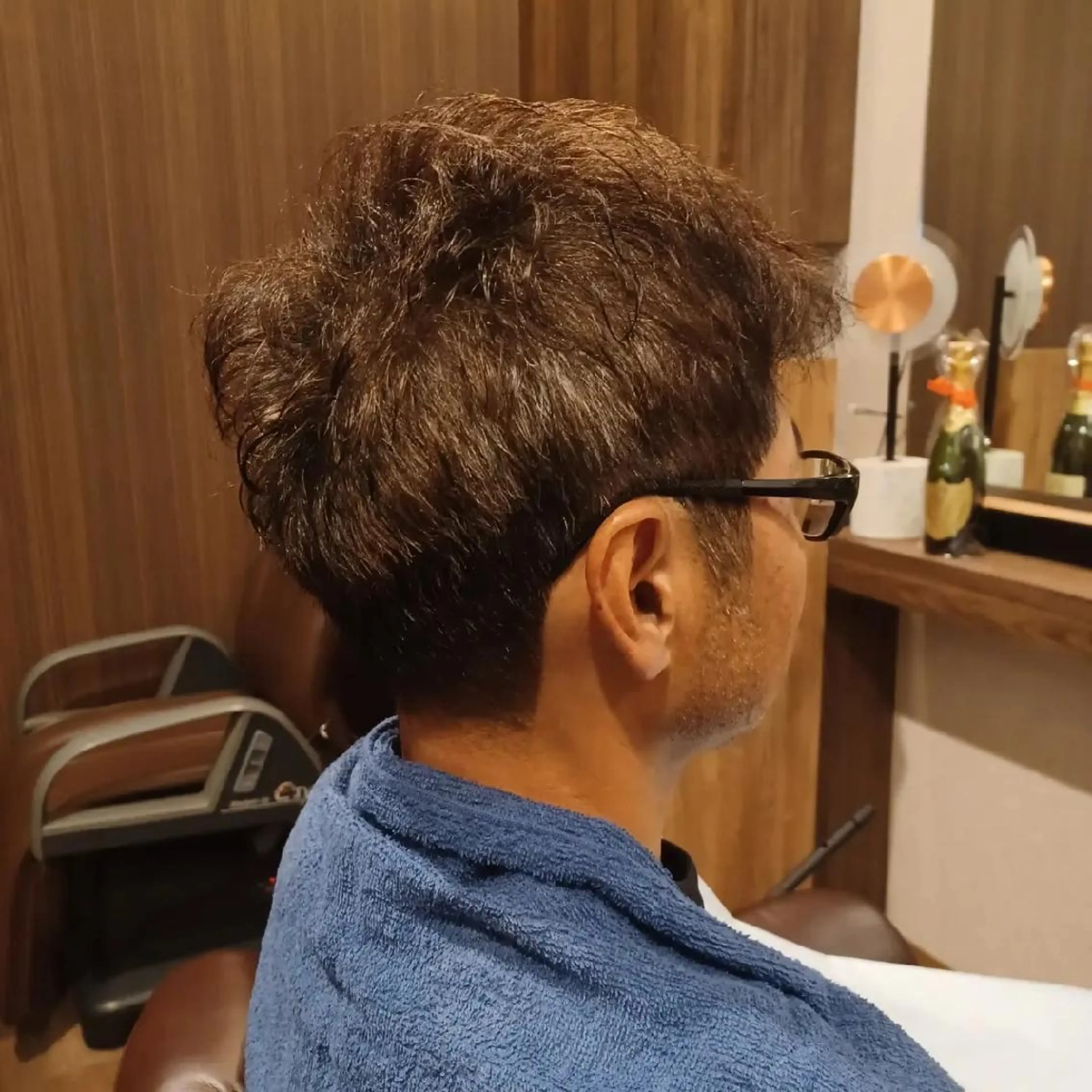メンズ ショート BARBERSTAG 上拂恭平のヘアスタイル