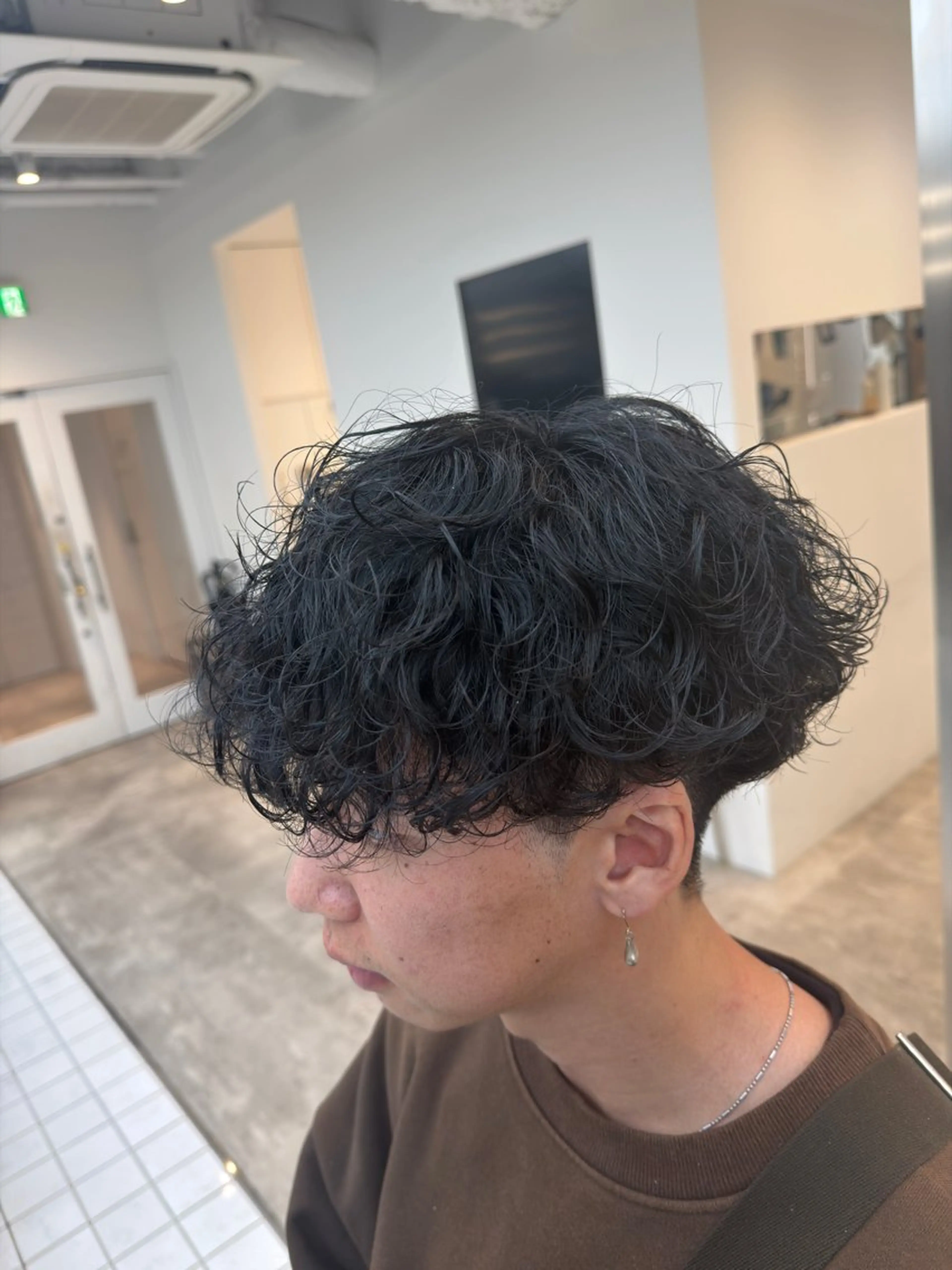 ショート パーマ カット パーマ fifth 児玉達哉 当日予約🙆のヘアスタイル