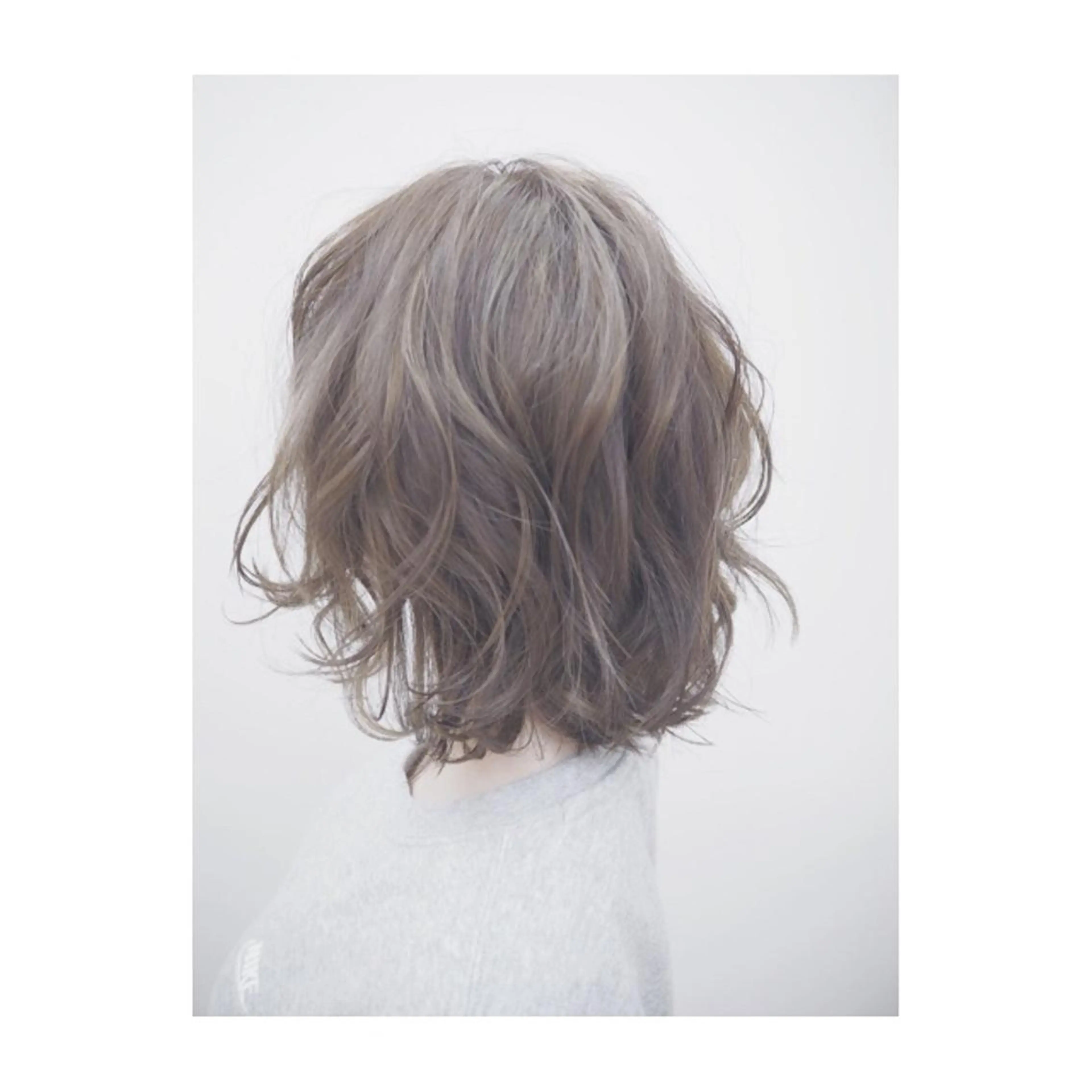 ミディアム カラー 永岡 鉄平のヘアスタイル