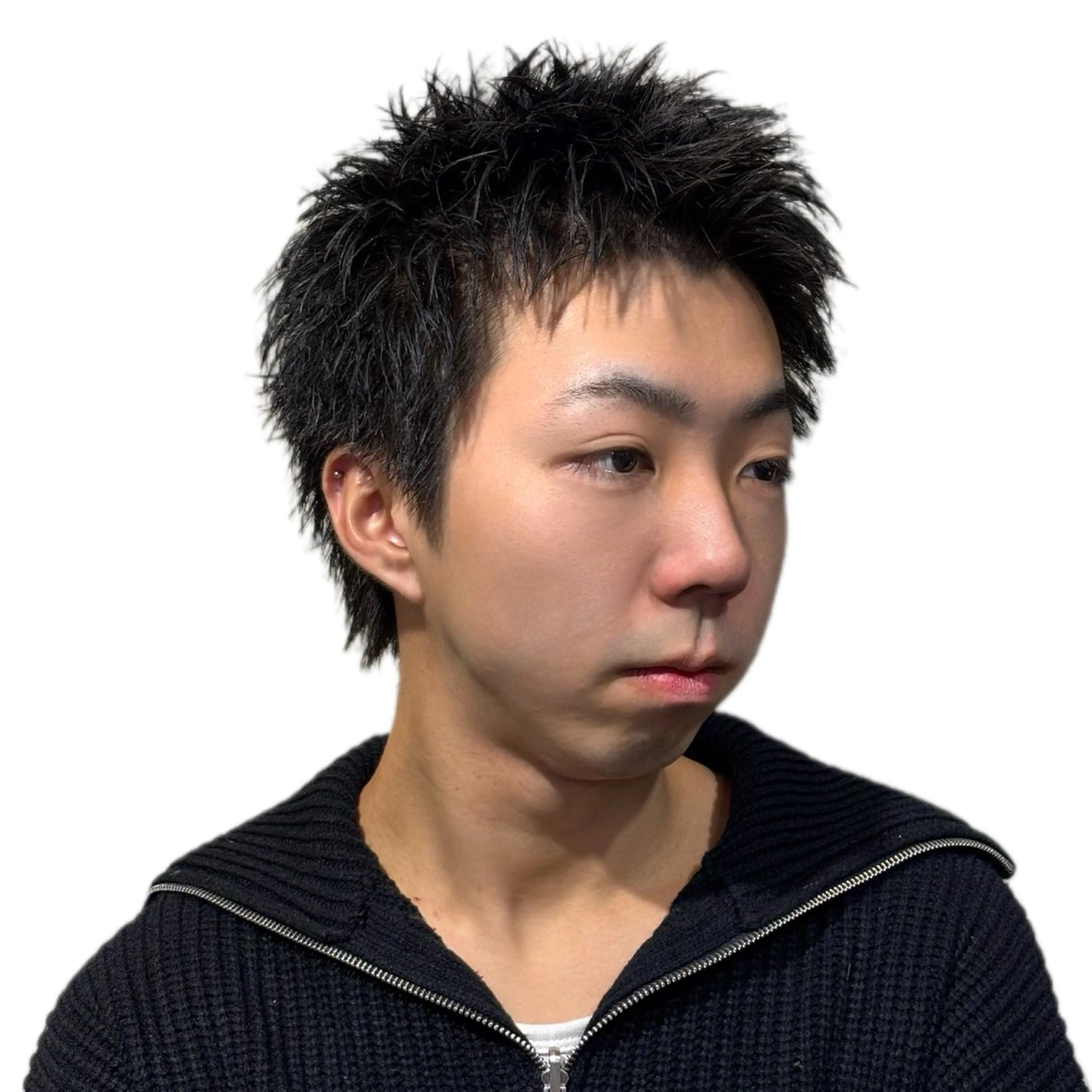 メンズ スパイキーショート 池袋メンズ縮毛矯正 ｜玉城柊平のヘアスタイル