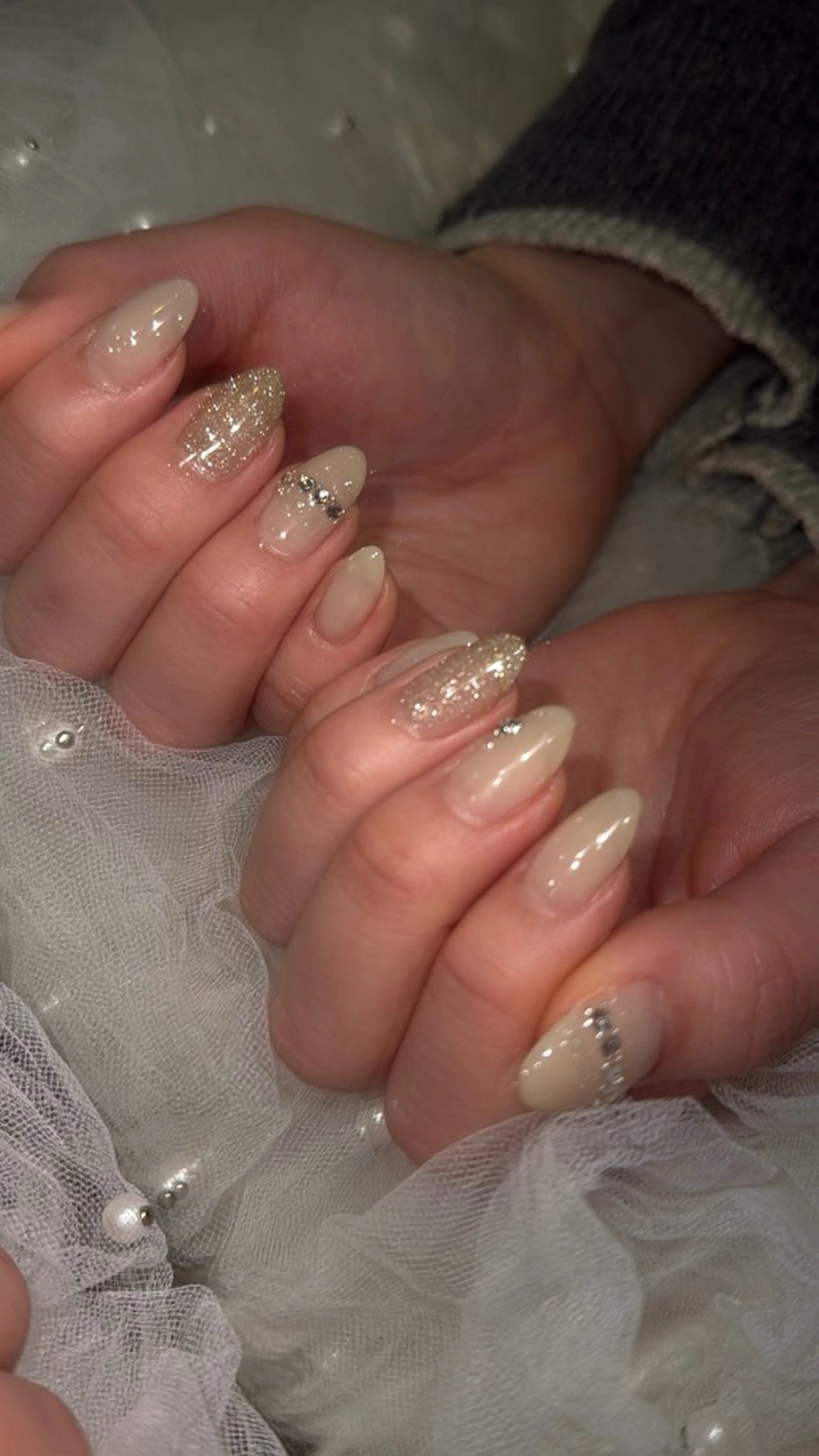 ネイル フラッシュネイル フラッシュマグ フットネイル フレンチネイル 韓国ネイル ハンドネイル SAKU nail 作島茜のネイルデザイン