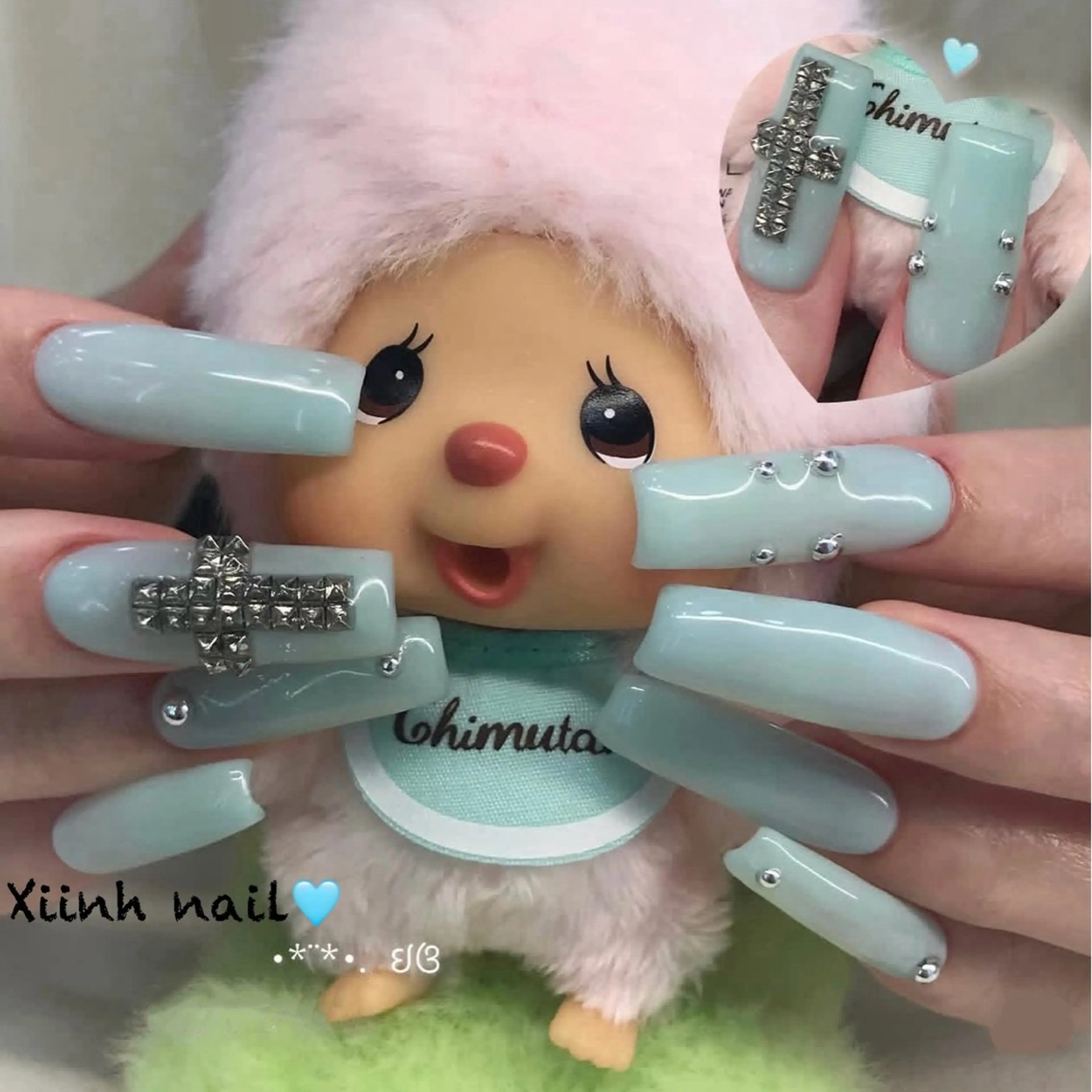 ネイル チークネイル フットネイル フレンチネイル ジェルネイル ハロウィン ハンドネイル XIINH NAIL SALONのネイルデザイン