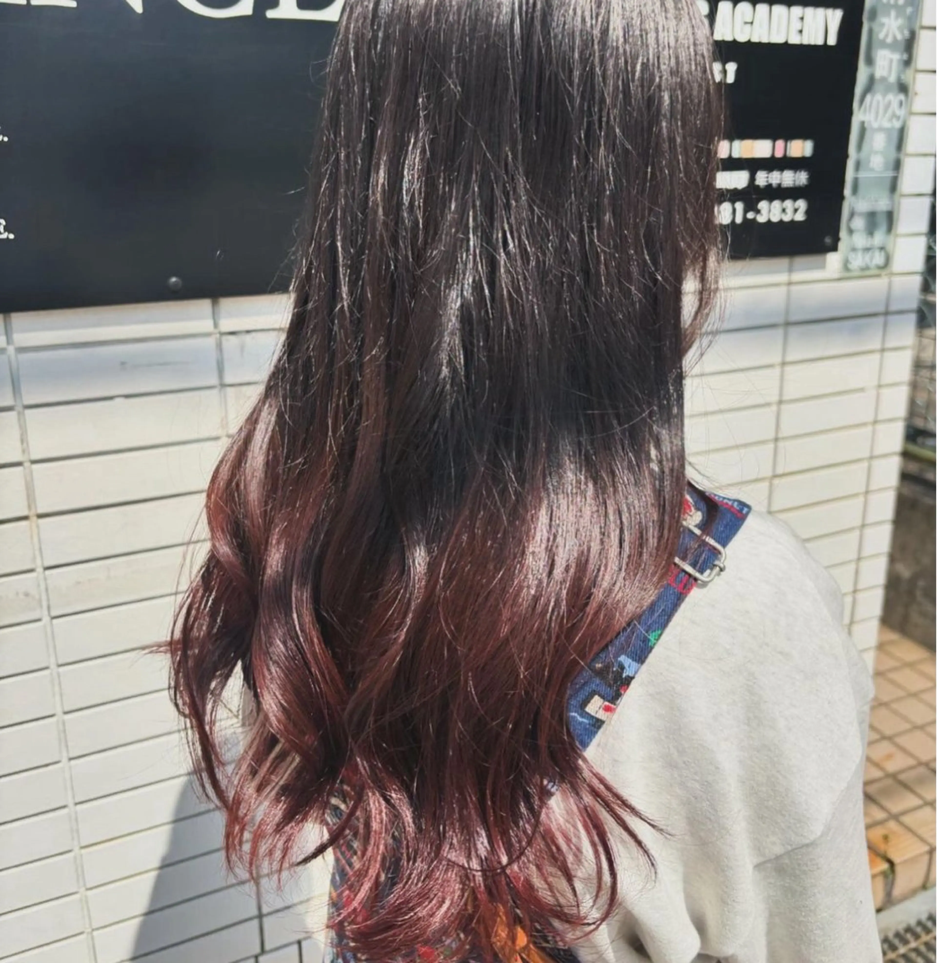 ロング カラー 林 美月のヘアスタイル