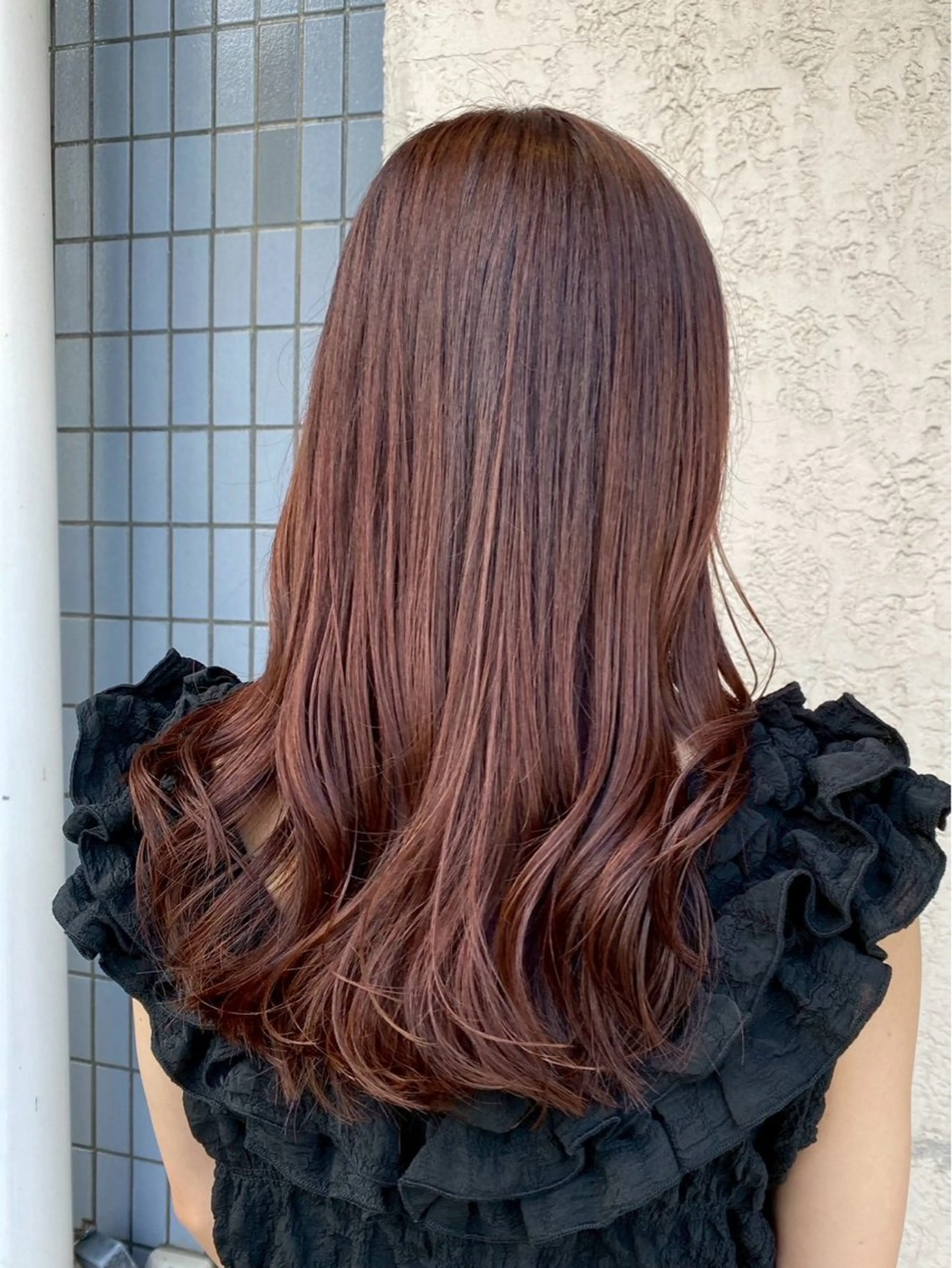 カラー ヘアカラー 透け感ベージュカラー ／Reinaのヘアスタイル