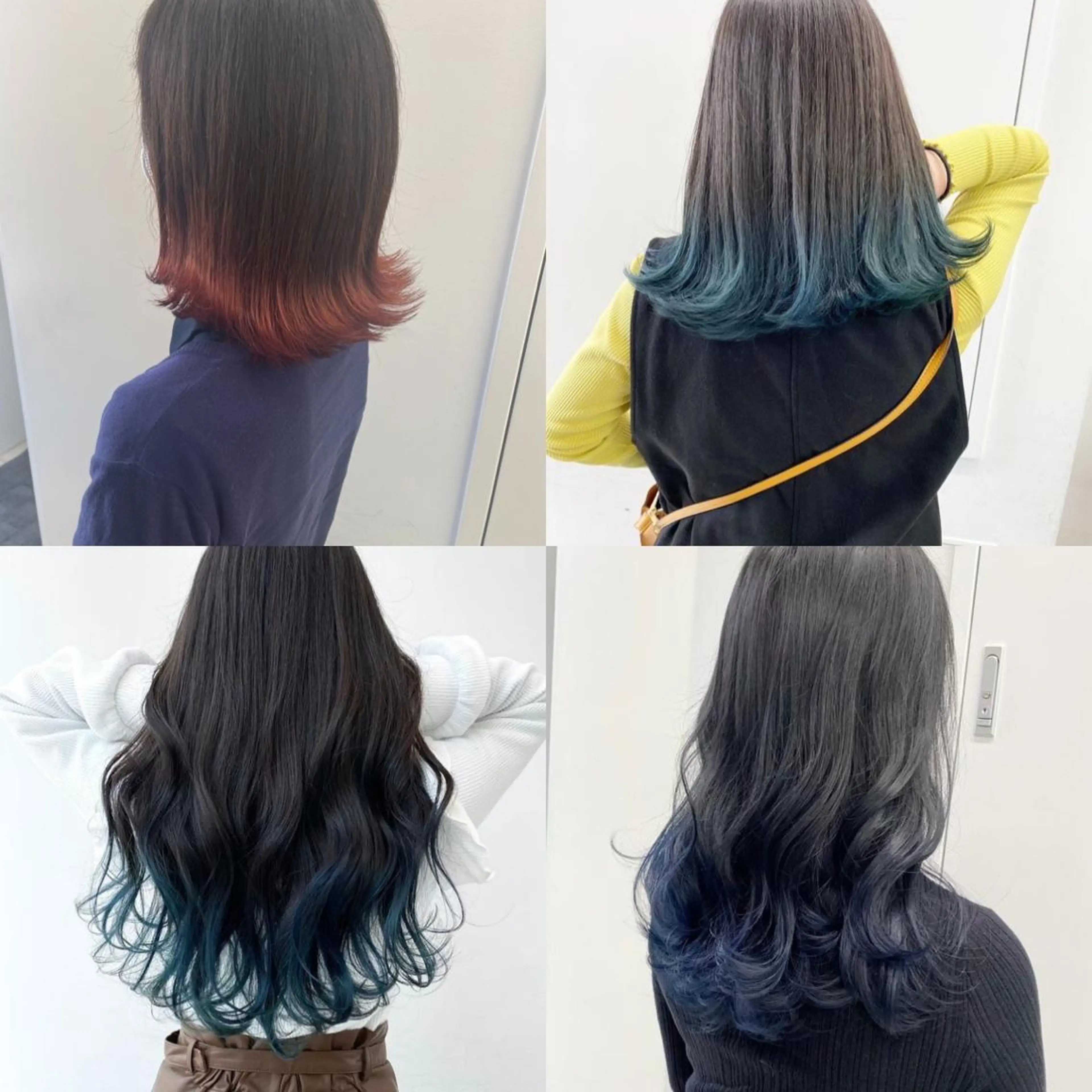 カラー グラデーションカラー ヘアカラー トリートメント ⭐️無料!カット モデル募集⭐️夕貴のヘアスタイル