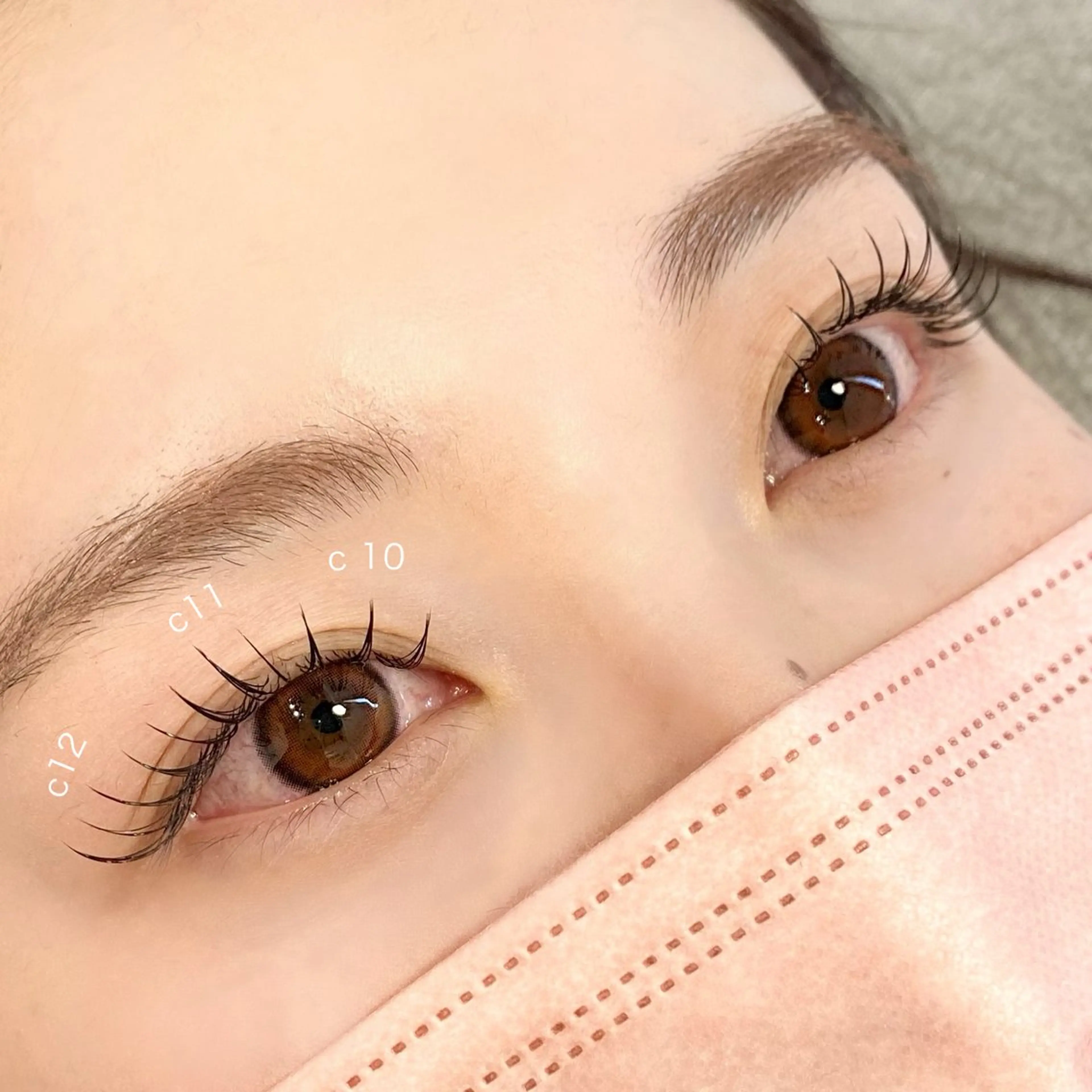 マツエク・マツパ Lucia 久留米店のマツエク・マツパデザイン