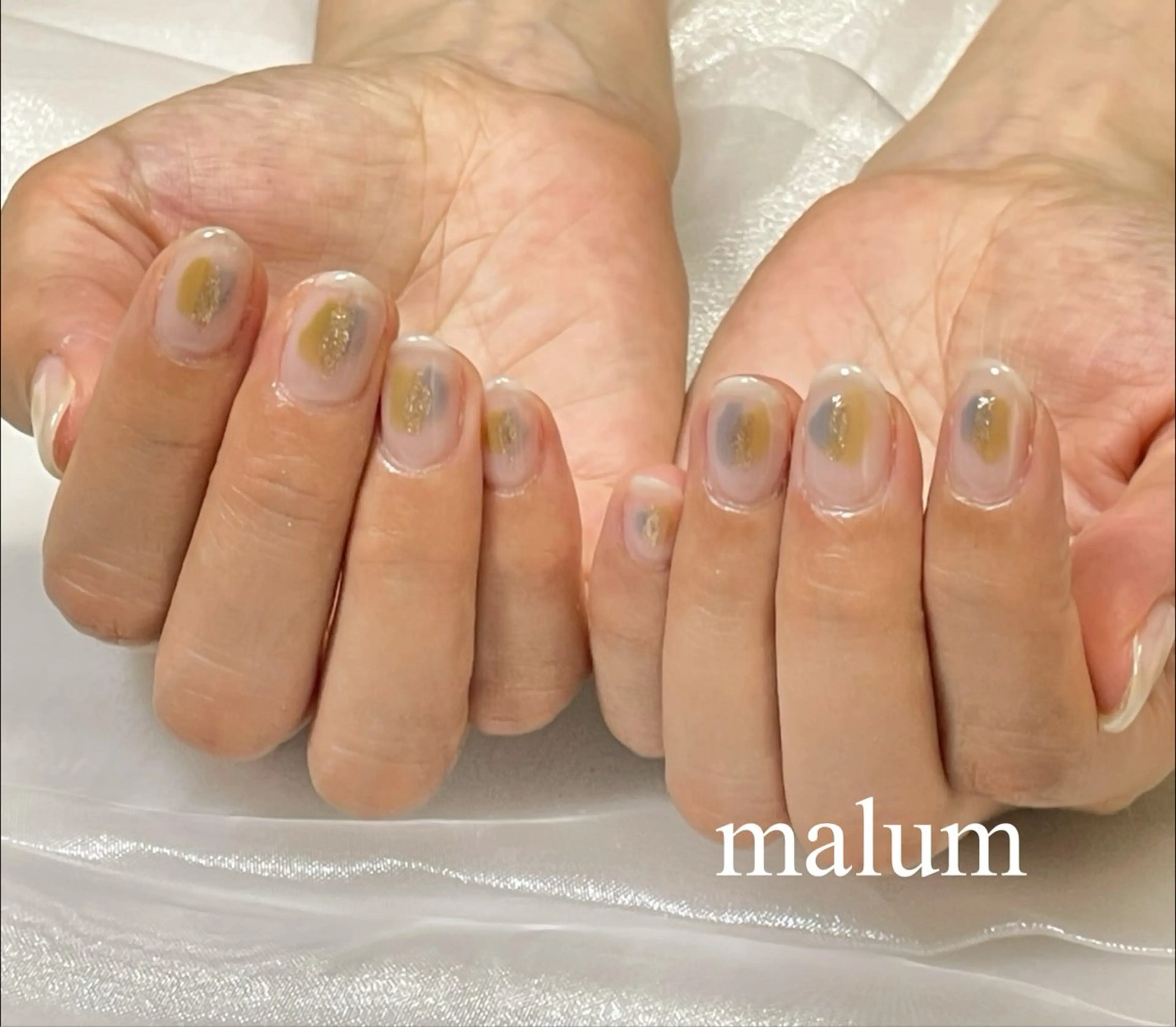 ネイル ハンドネイル malum nailのネイルデザイン