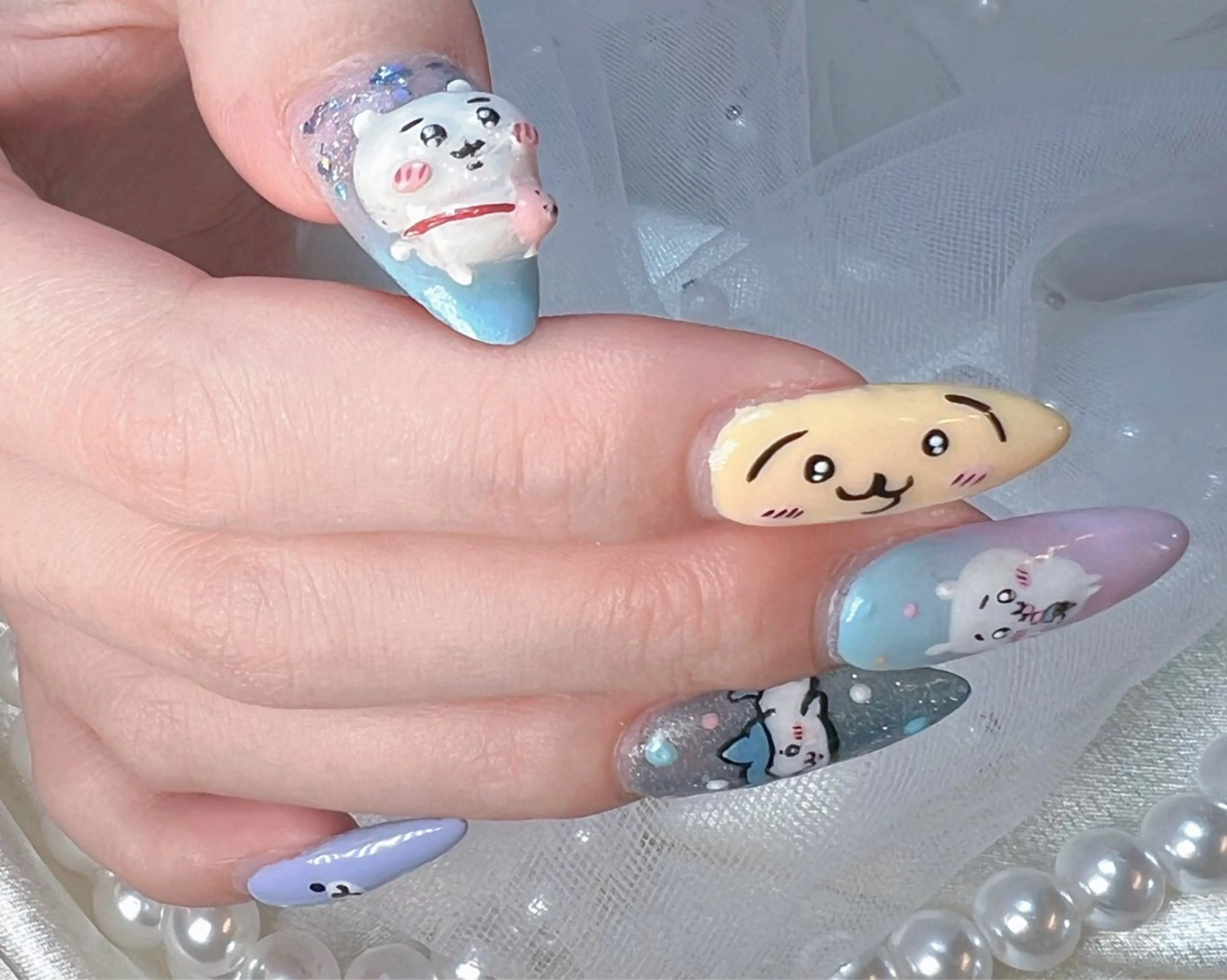 ネイル ハンドネイル リセス 高田馬場💎のネイルデザイン