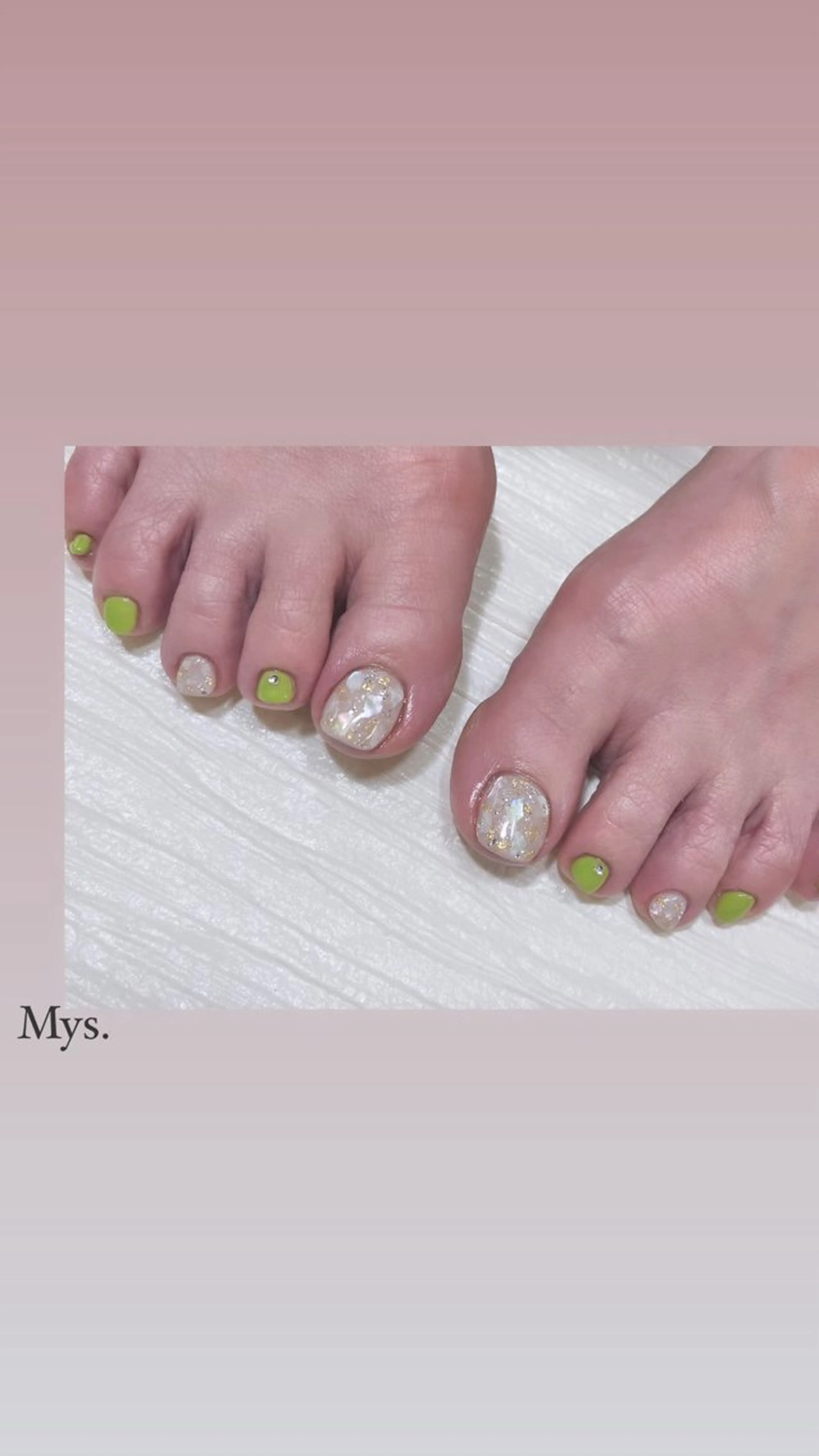 ネイル Mys. 松本結衣のネイルデザイン