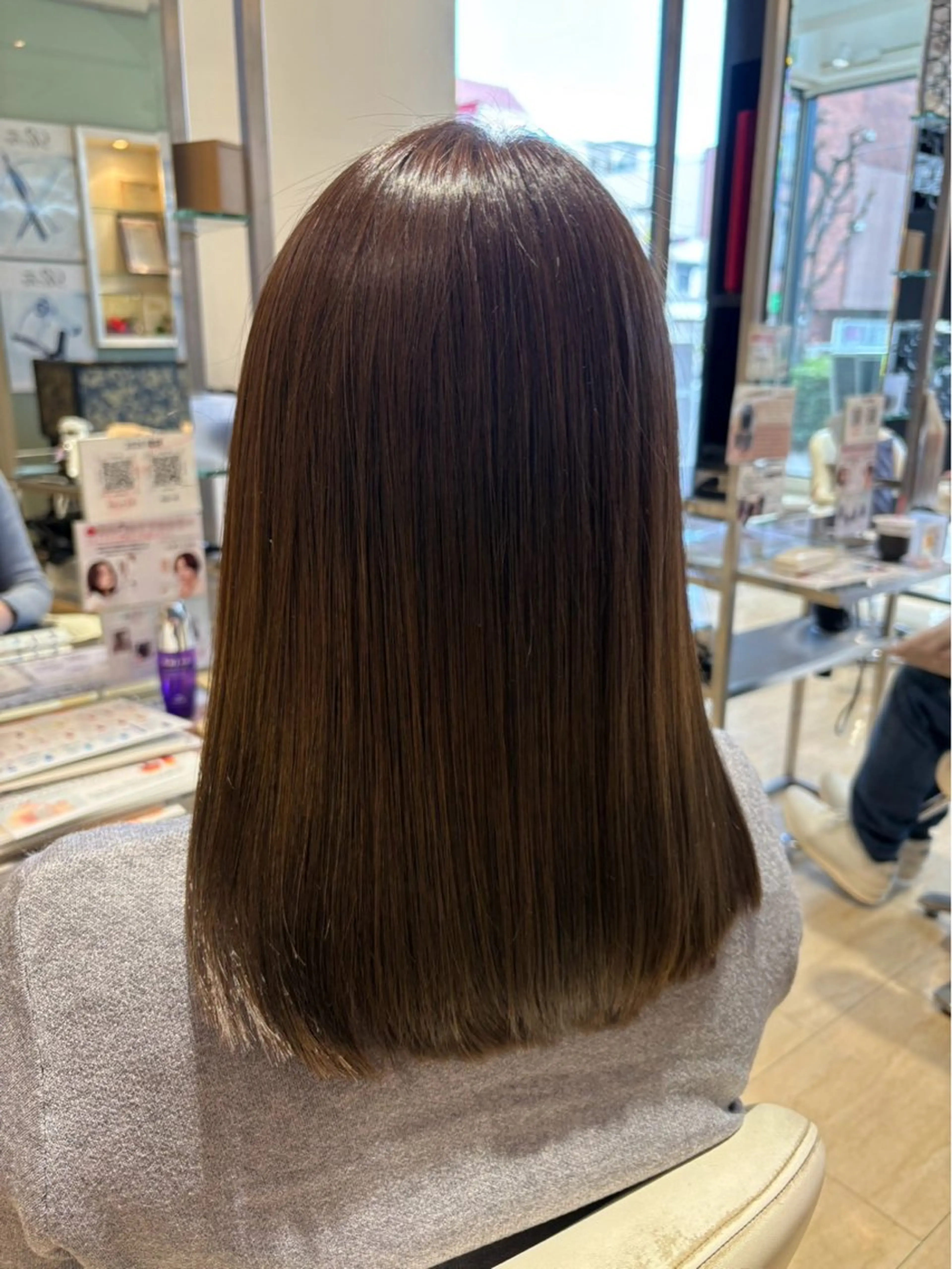 リタッチカラーの写真