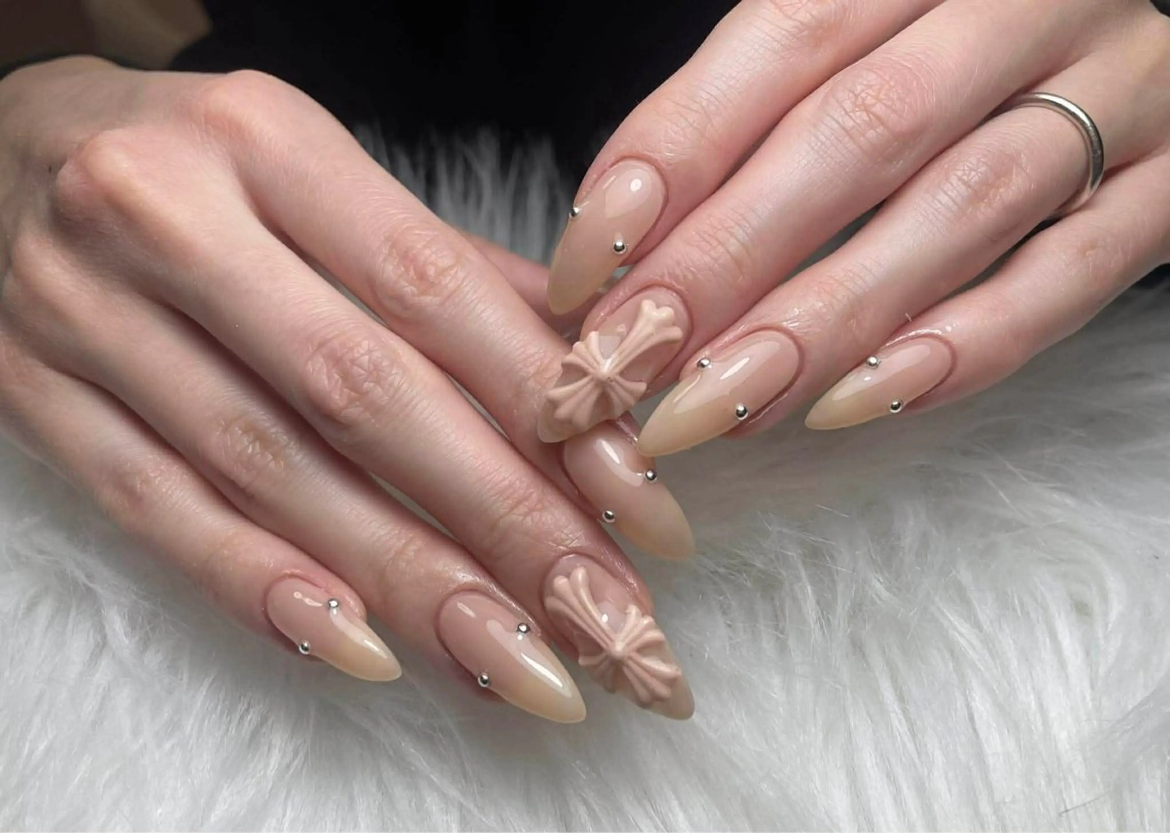 ネイル アートネイル 成人式 ジェルネイル ニュアンスネイル 夏ネイル ハンドネイル Jenn Nail Salonのネイルデザイン