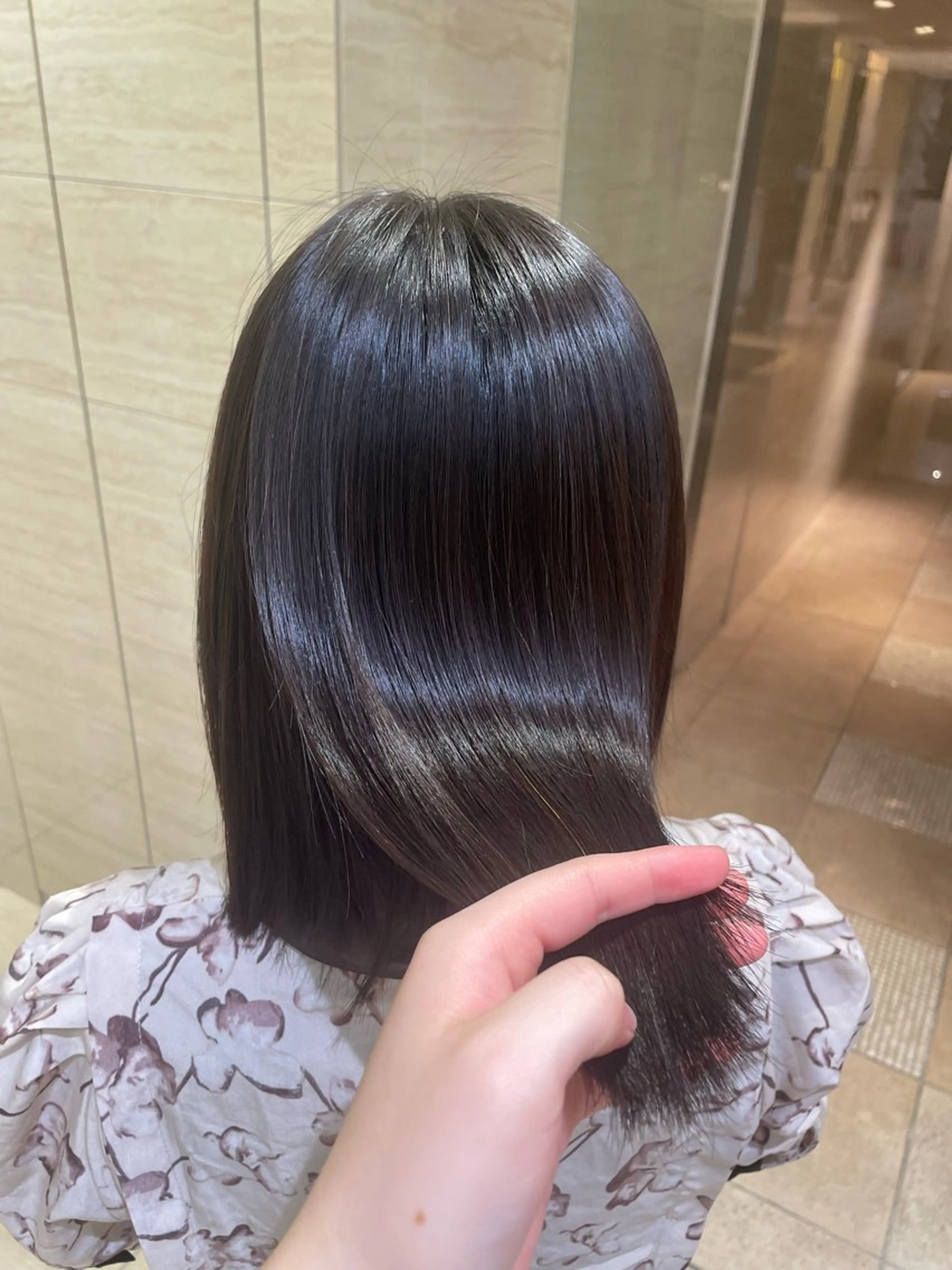 ICHINA🦋寒色 /青髪/艶髪/大船のヘアスタイル