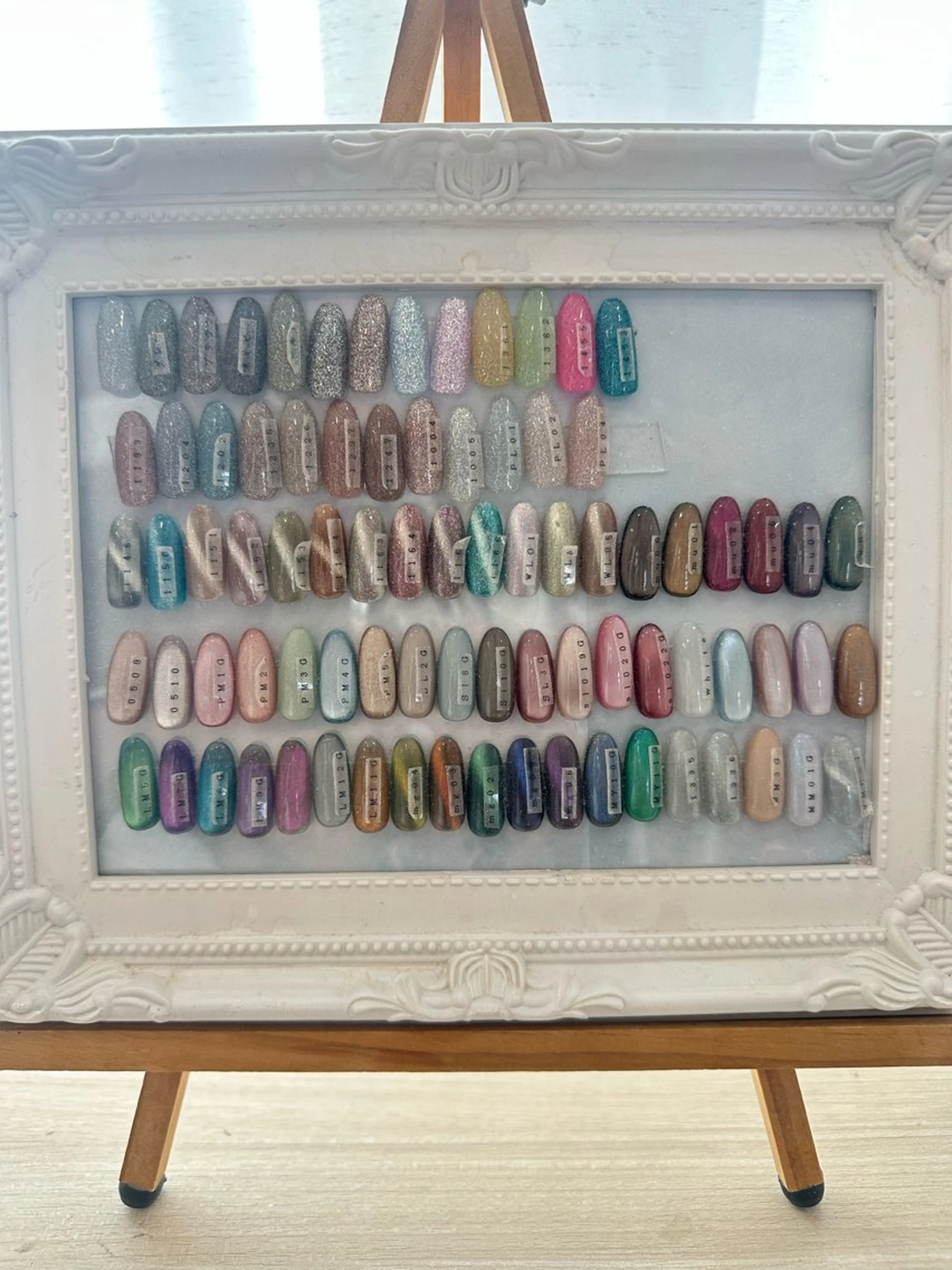 ネイル フラッシュネイル マグネットネイル ハンドネイル 豊島 波奈のネイルデザイン