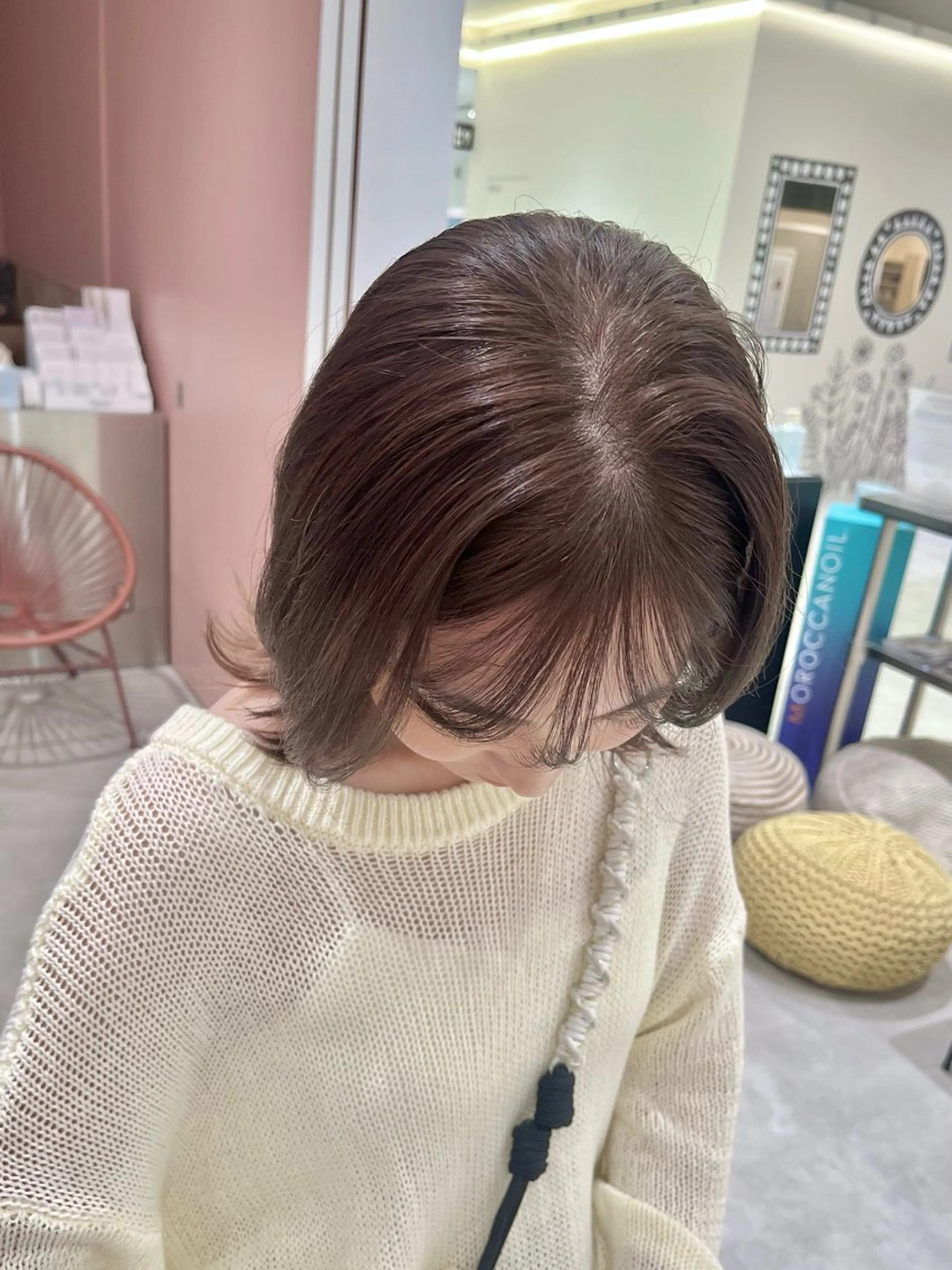 カラー ヘアカラー ダブルカラー🫐 /まゆ🎀のヘアスタイル